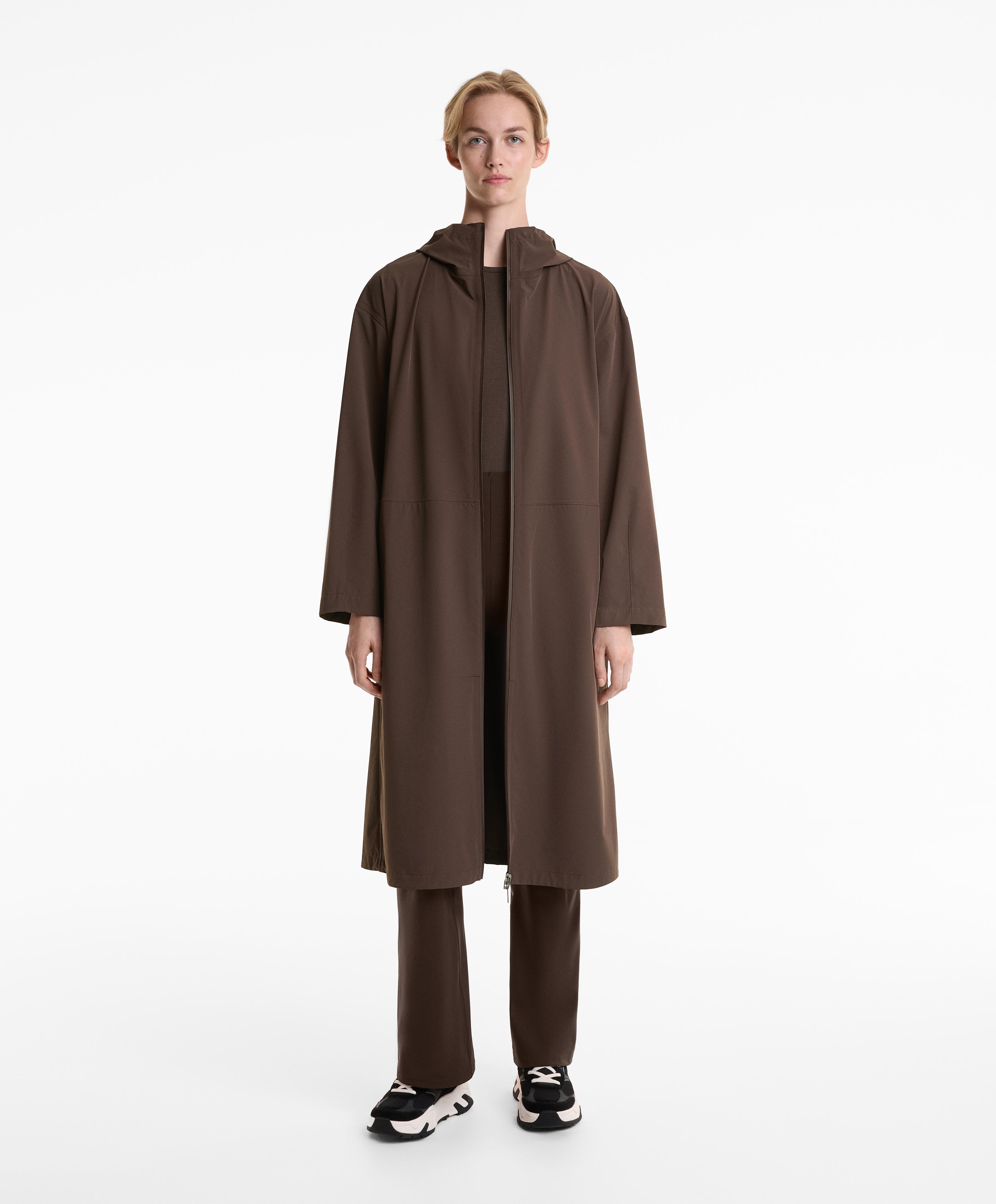 10K waterproof extra-lightweight long jacket
