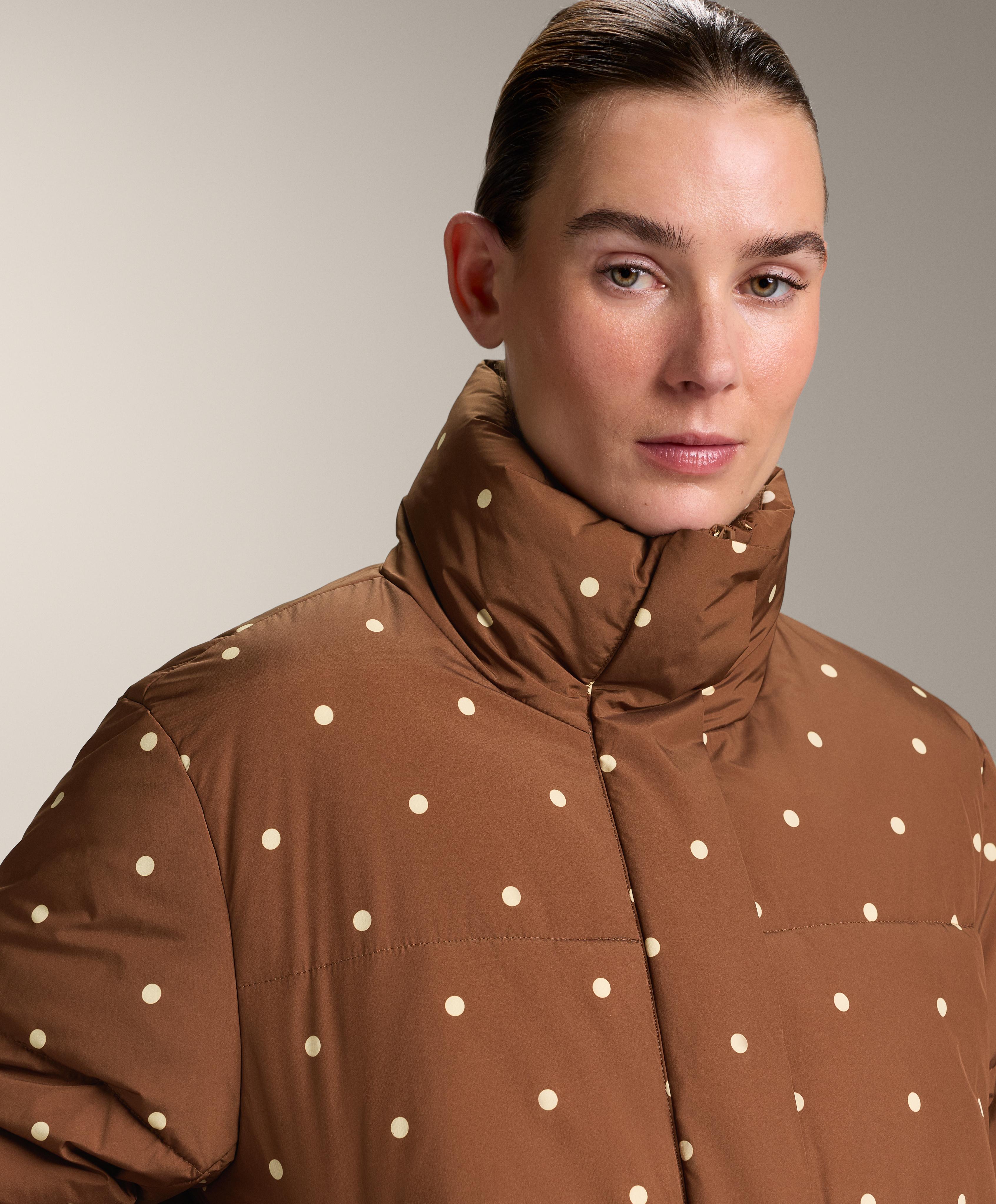 Primaloft® water-repellent padded jacket — DARK BRICK