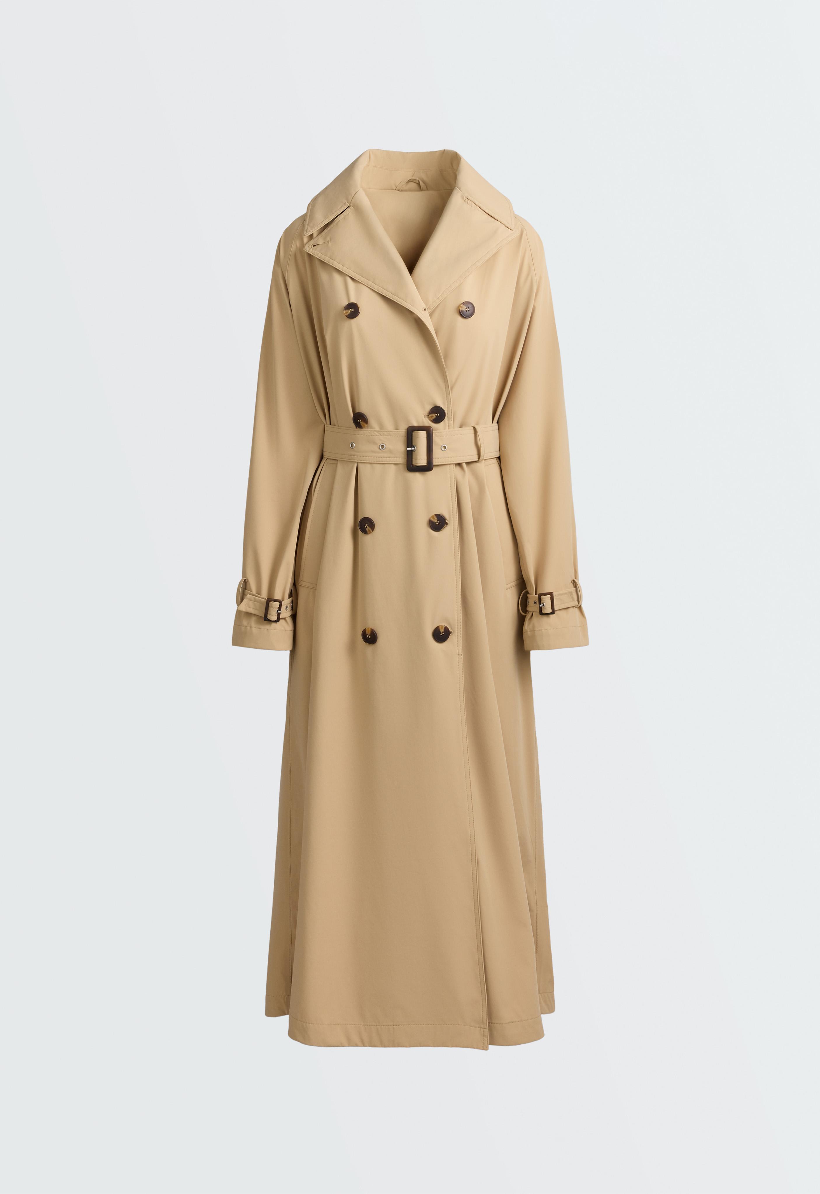Extra lightweight 10k waterproof long jacket — CAMEL