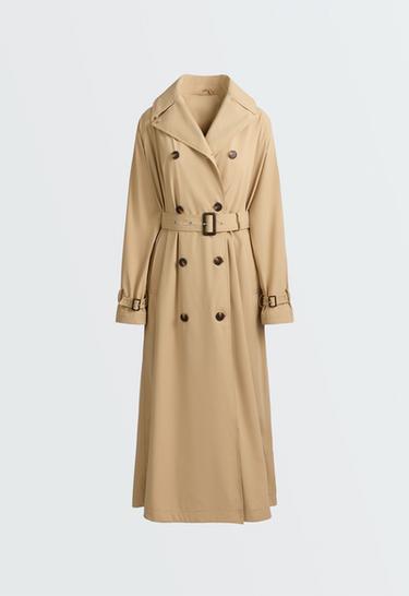 Extra lightweight 10k waterproof long jacket — CAMEL 8