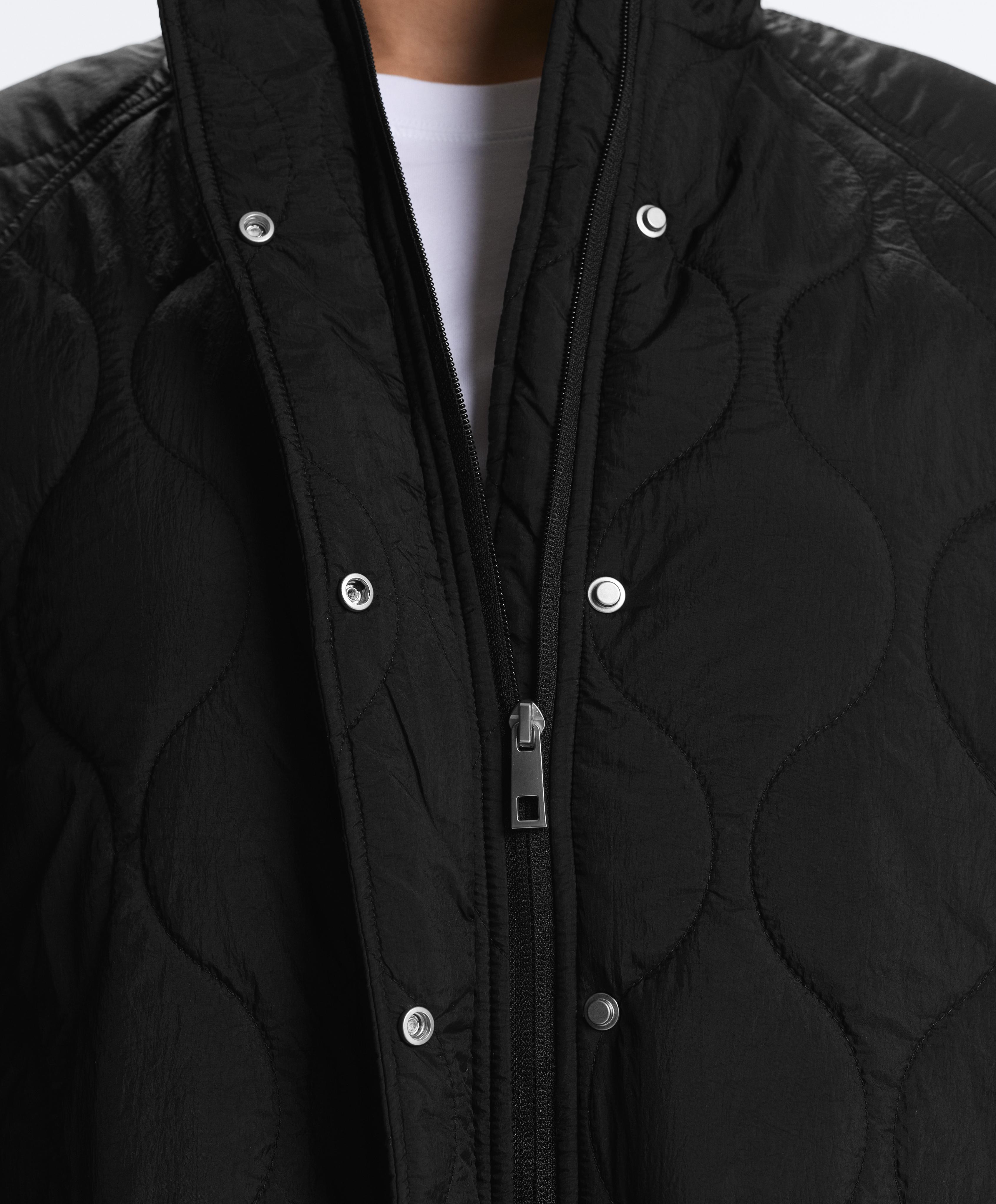 Water-repellent FELLEX® AEROGEL padded jacket — BLACK