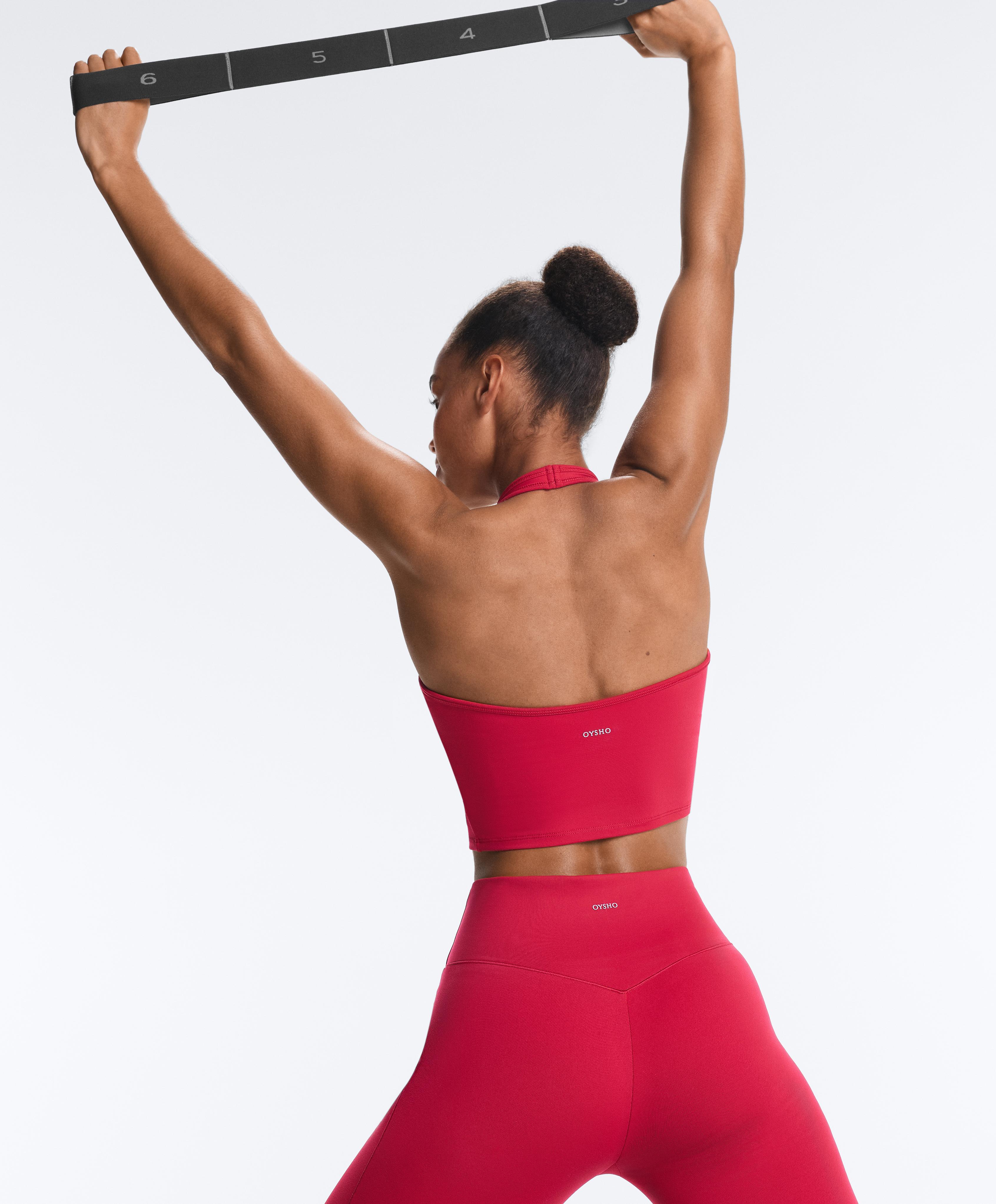 Evermove halter tank top — RED