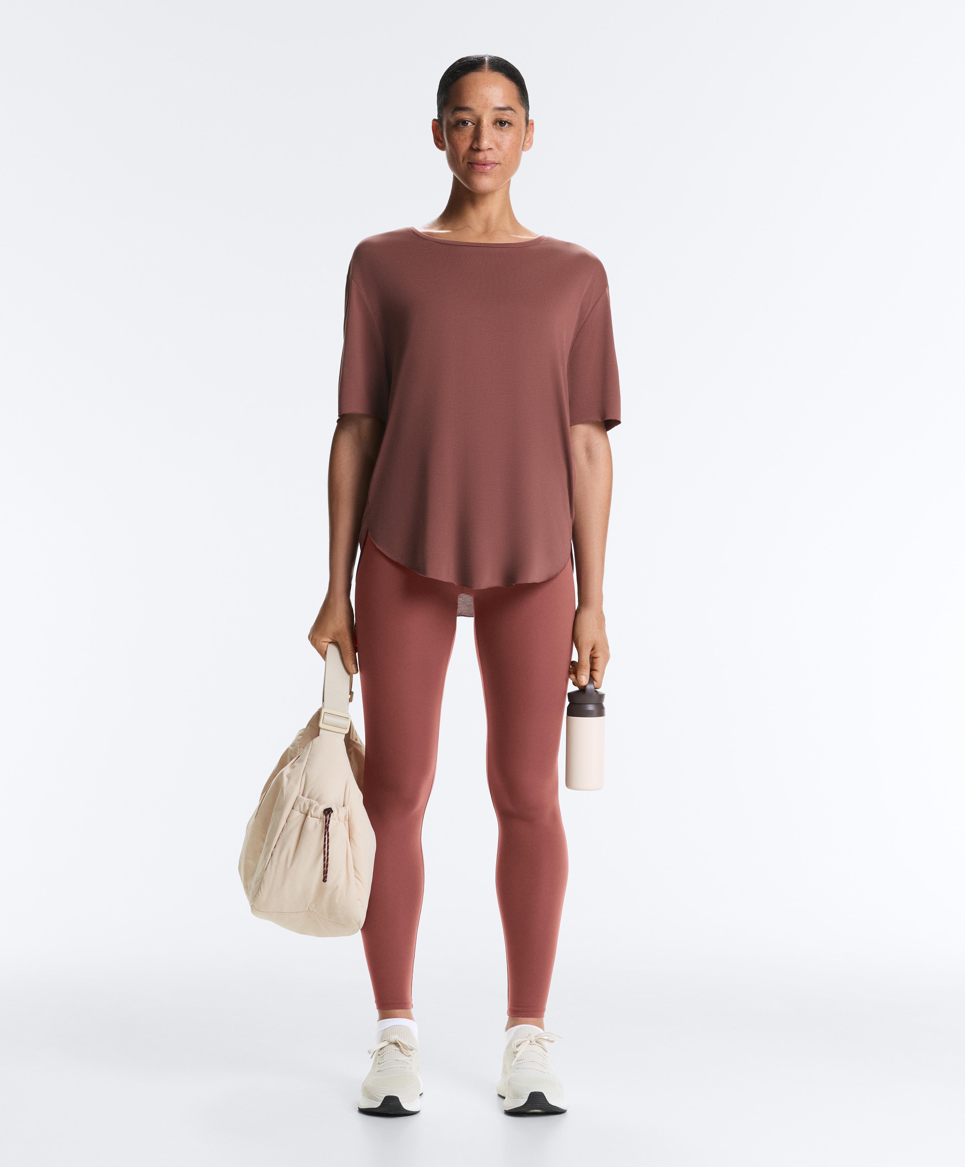 גופייה תערובת modal שרוול קצר גופייה תערובת modal שרוול קצר