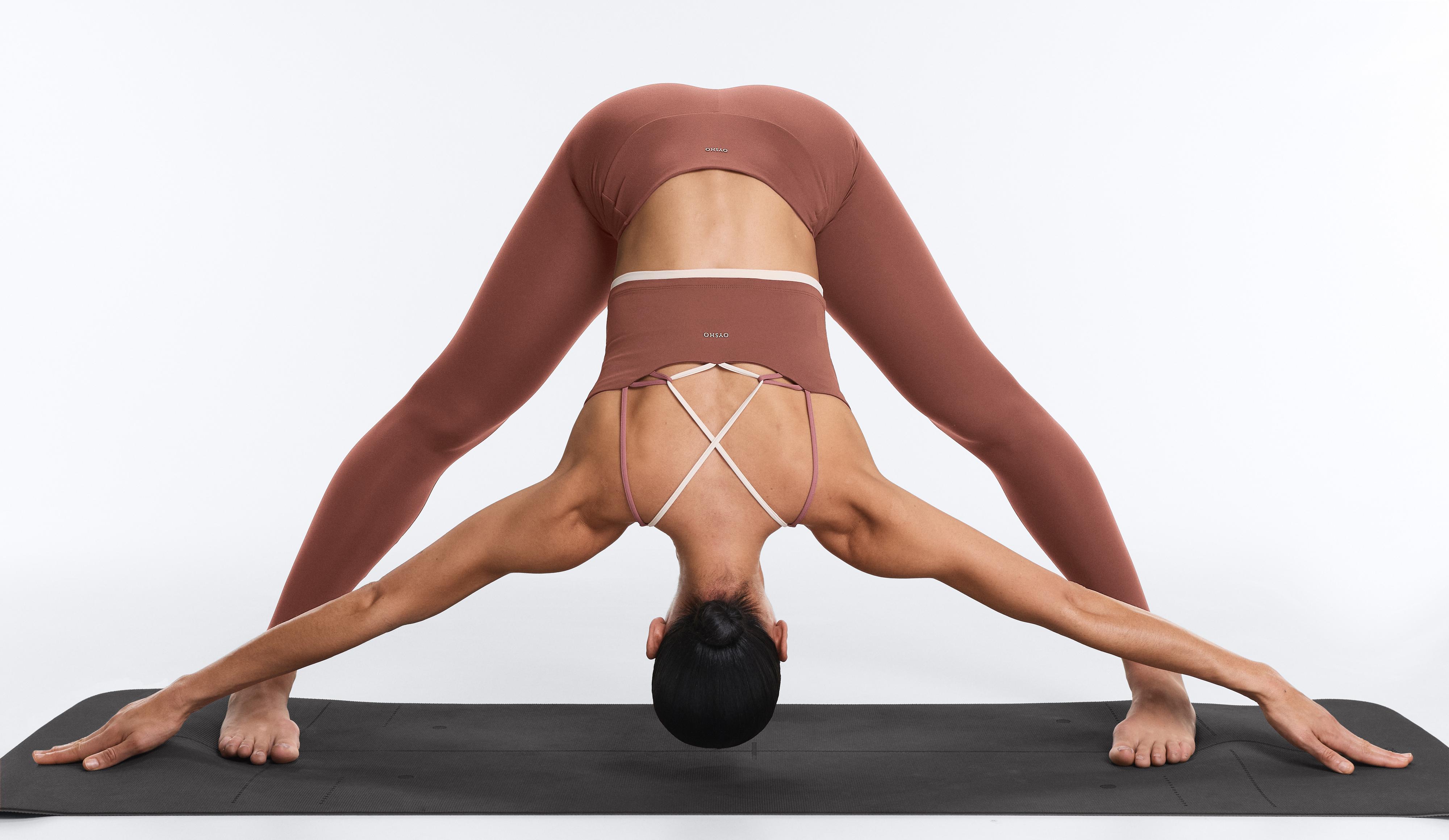 Comfortlux block tank top — MAHOGANY