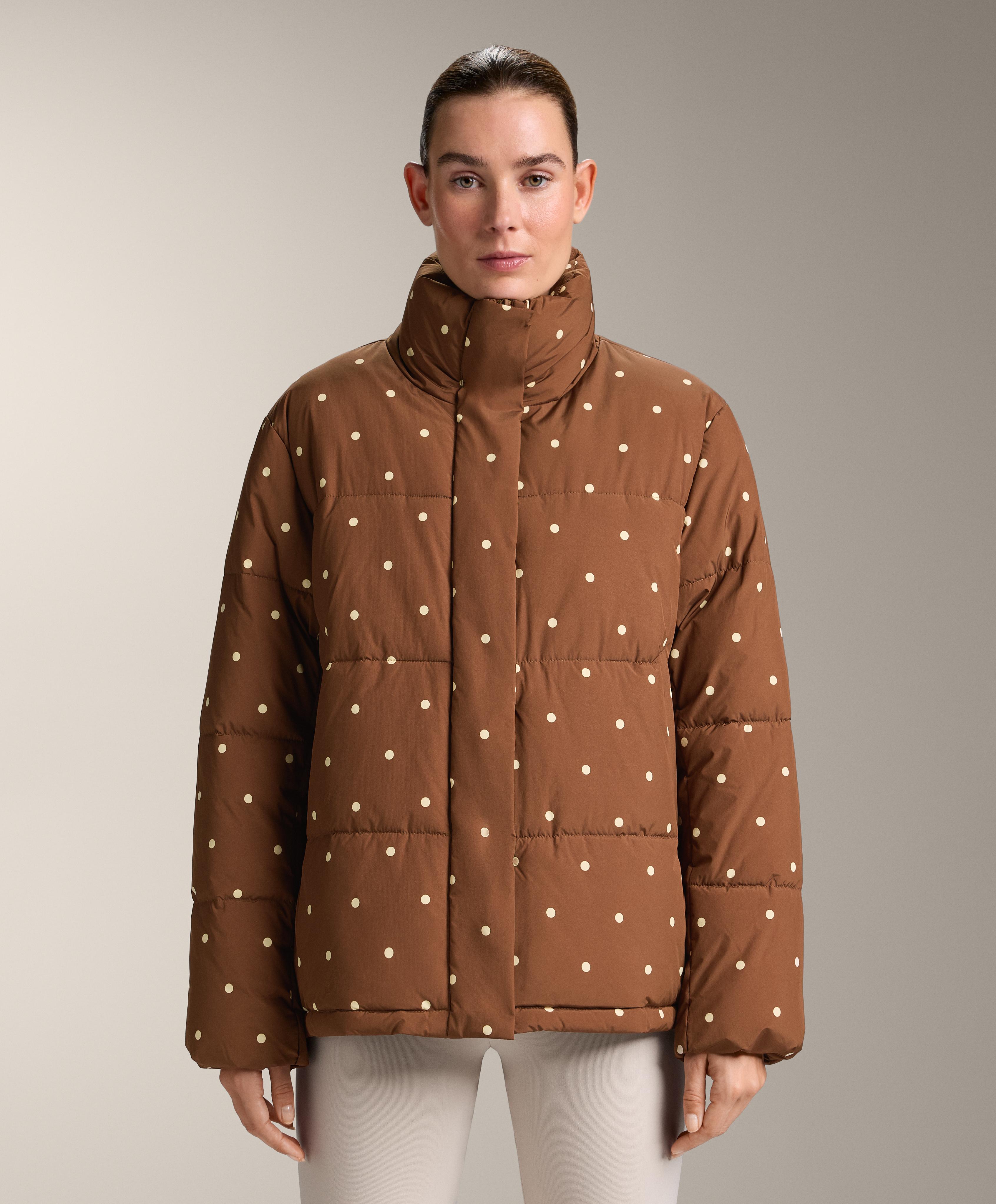 Primaloft® water-repellent padded jacket — DARK BRICK