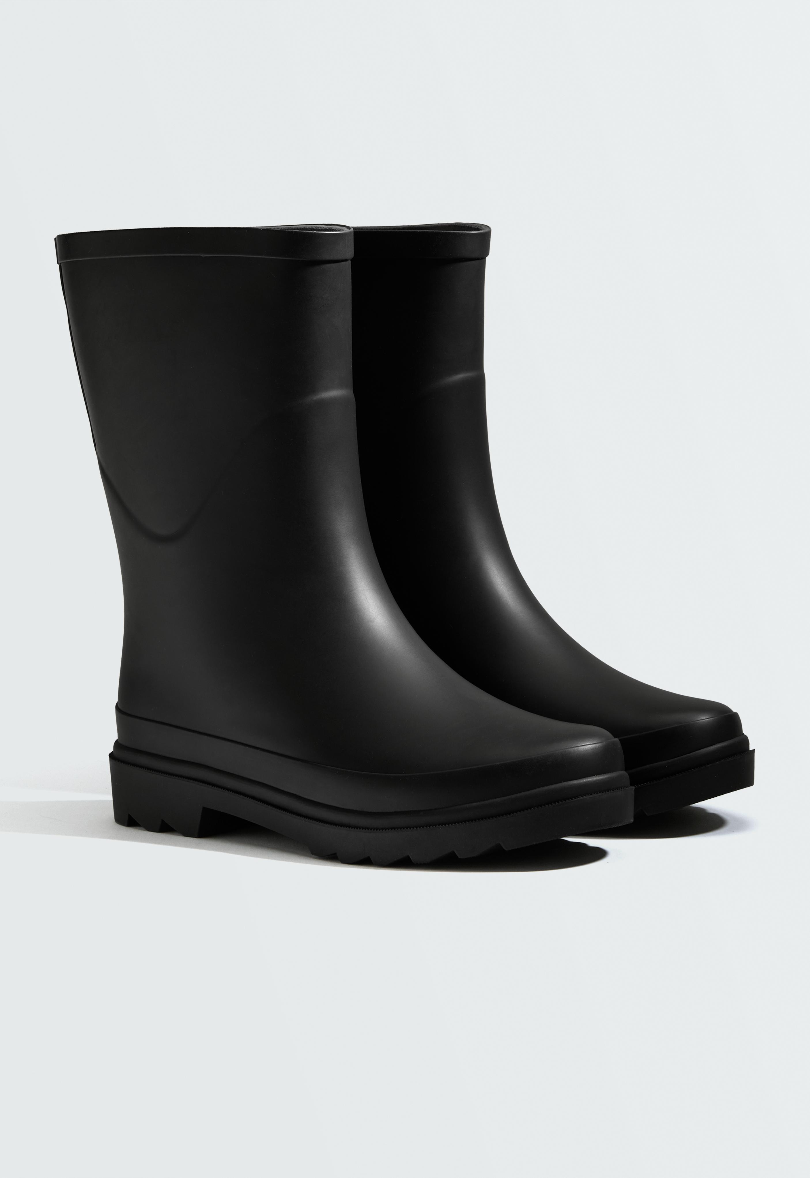 Wellington boots — BLACK
