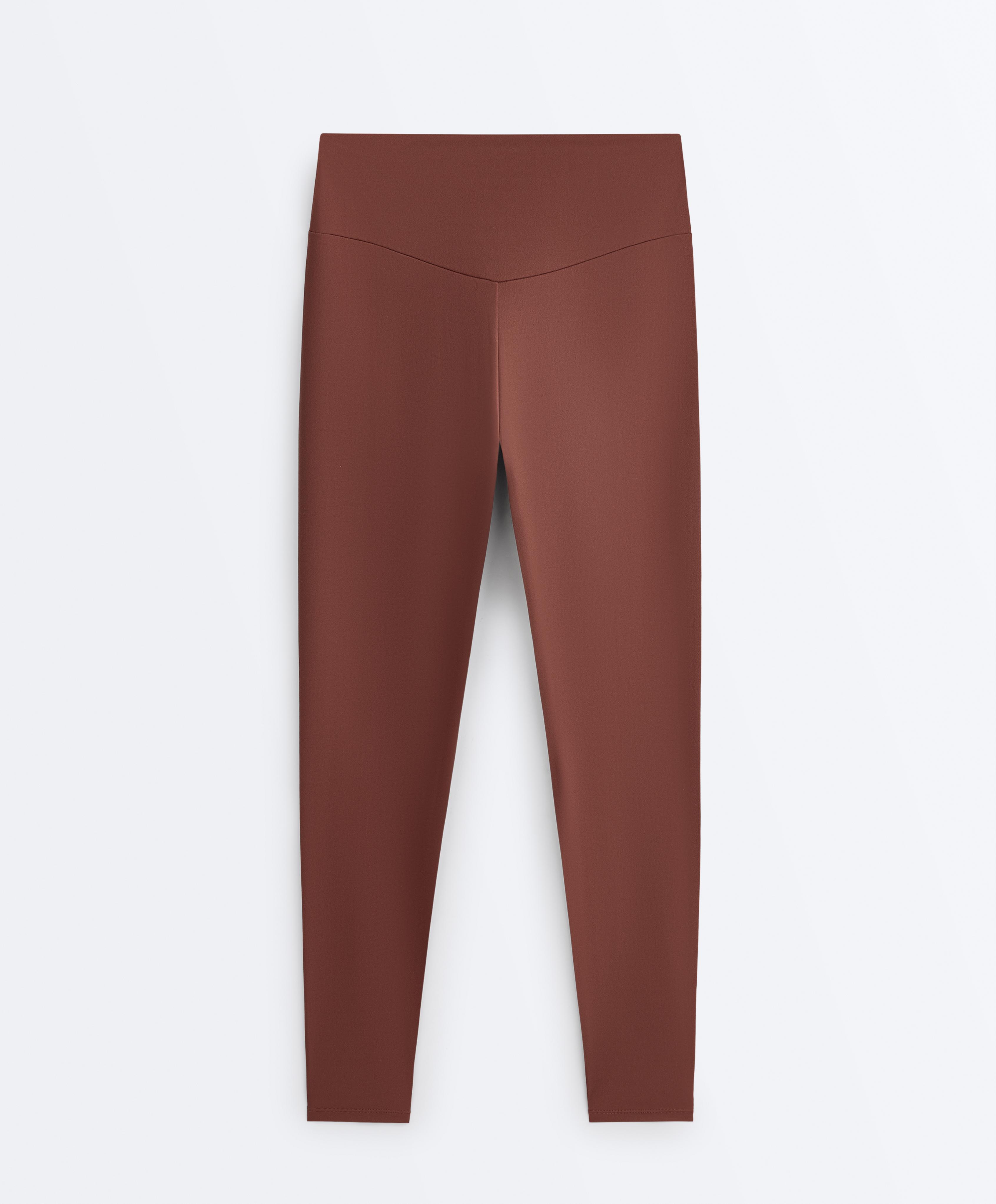 Comfortlux high-waisted ankle-length leggings