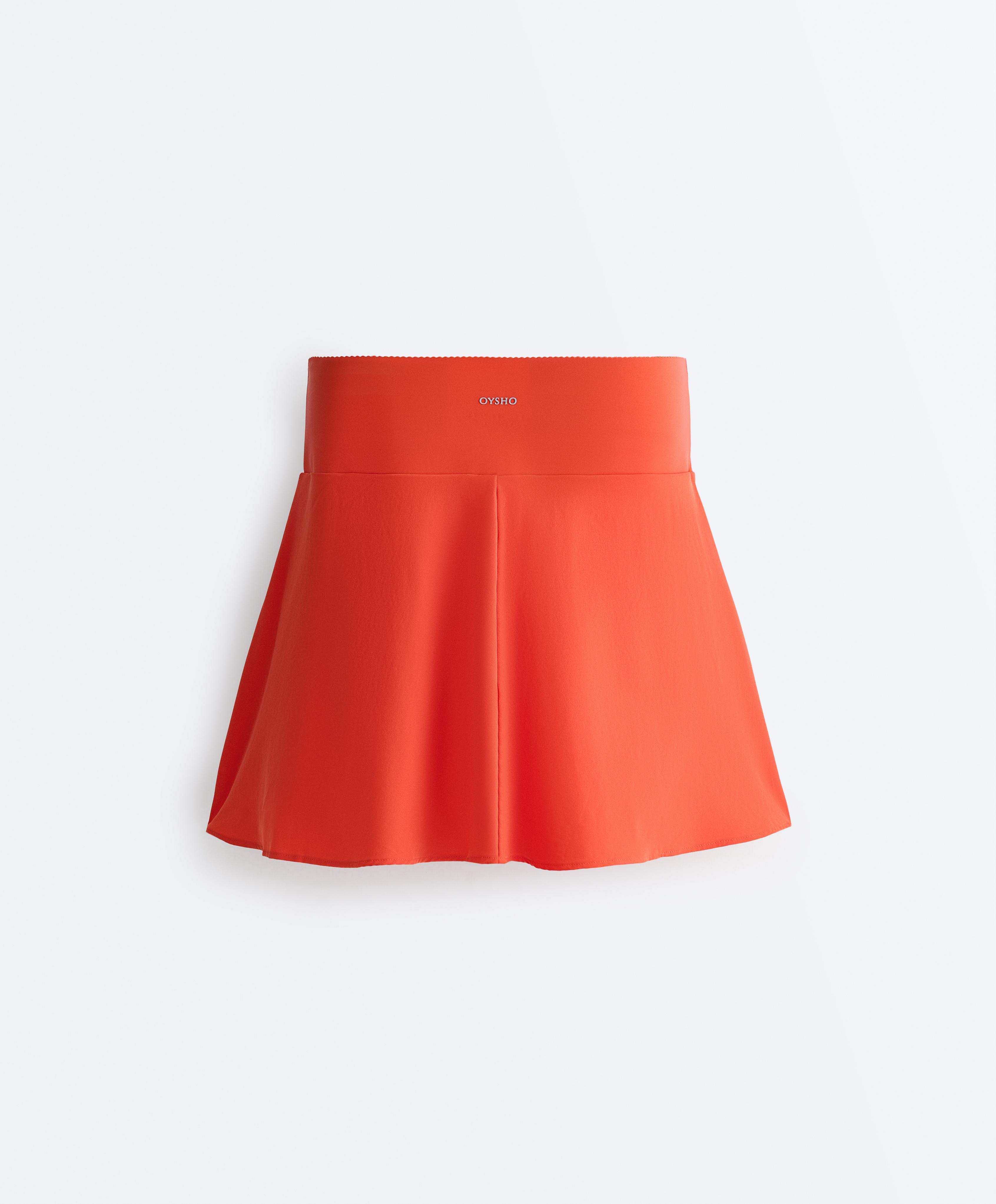 High rise Compressive skirt — BRIGHT ORANGE