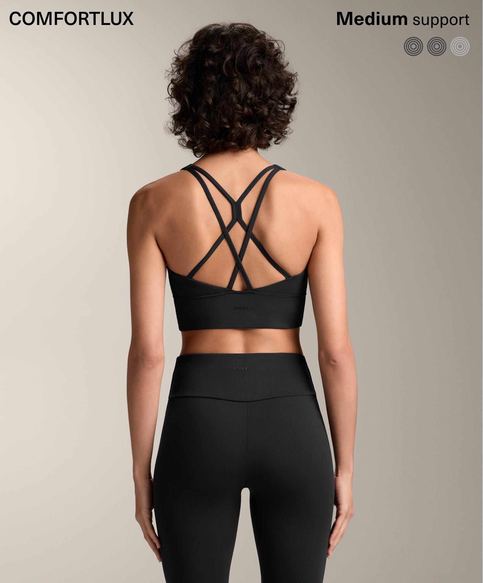 Comfortlux medium support sports bra with cups Comfortlux medium support sports bra with cups
