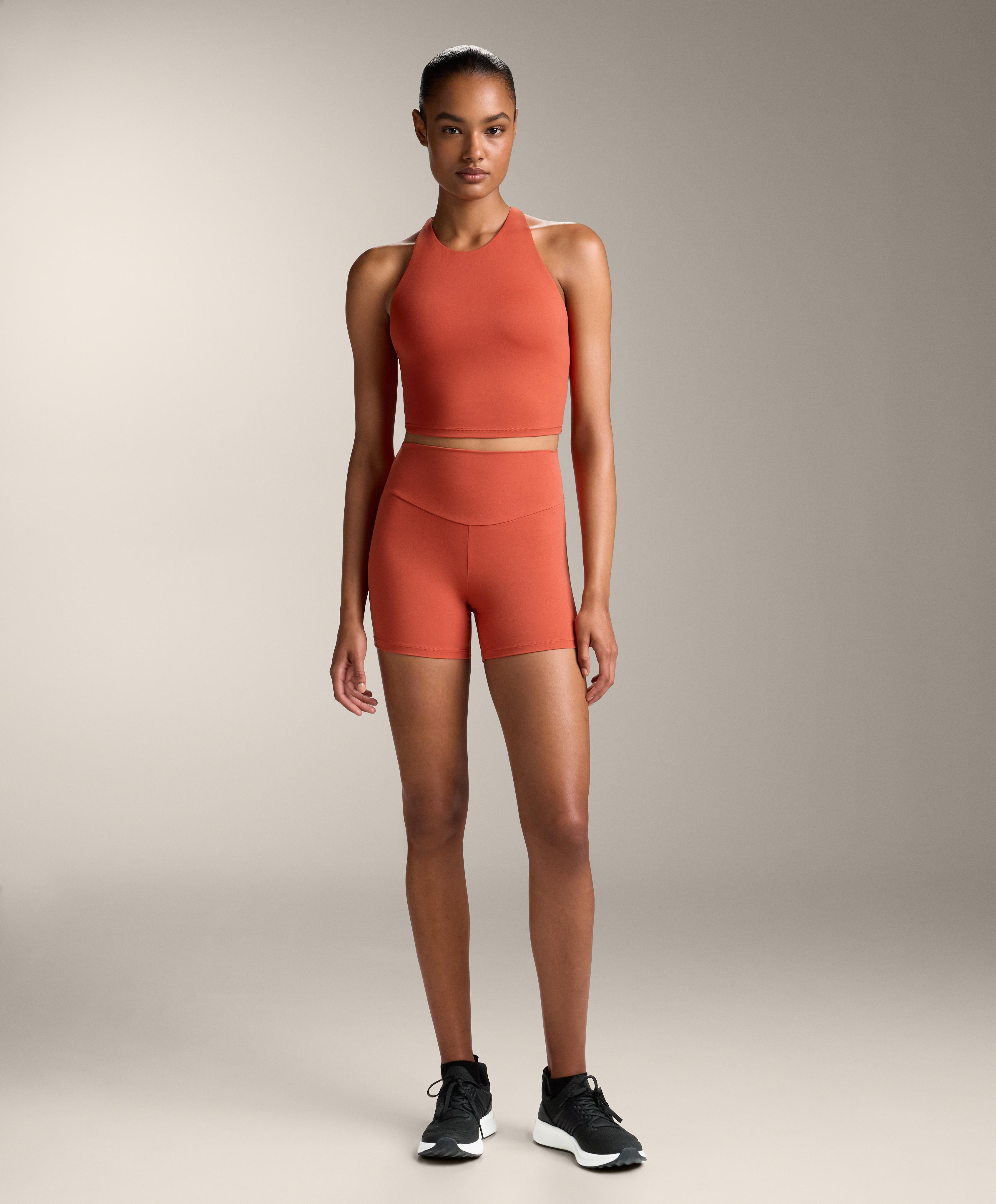 Comfortlux strap tank top with cups