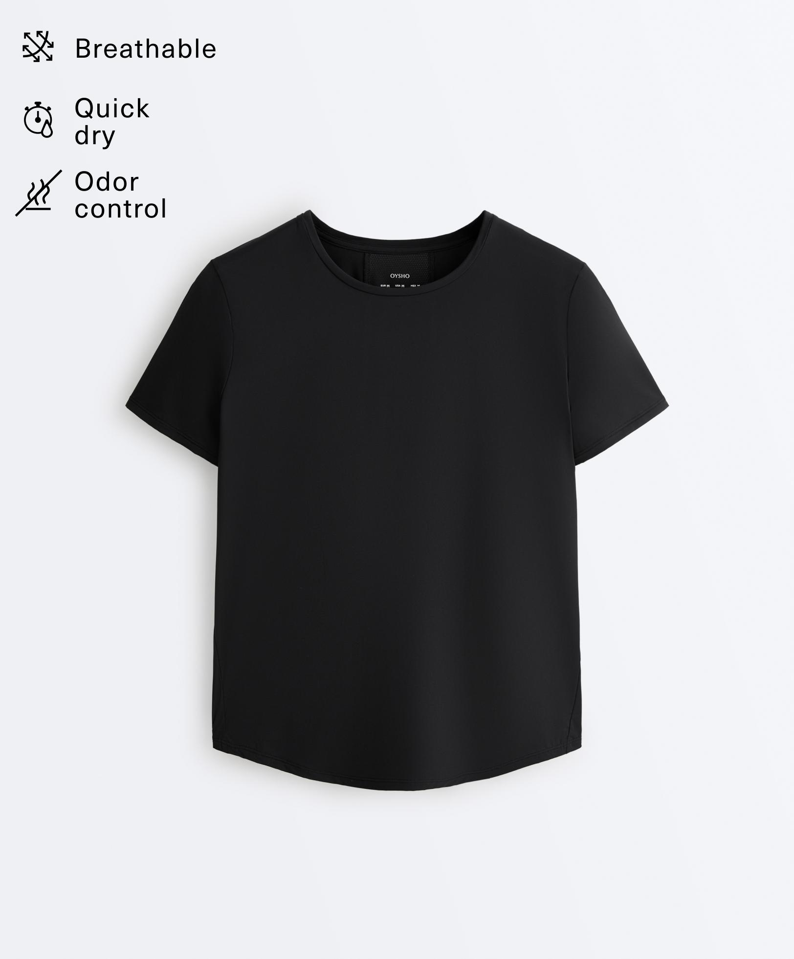 Short-sleeved technical T-shirt