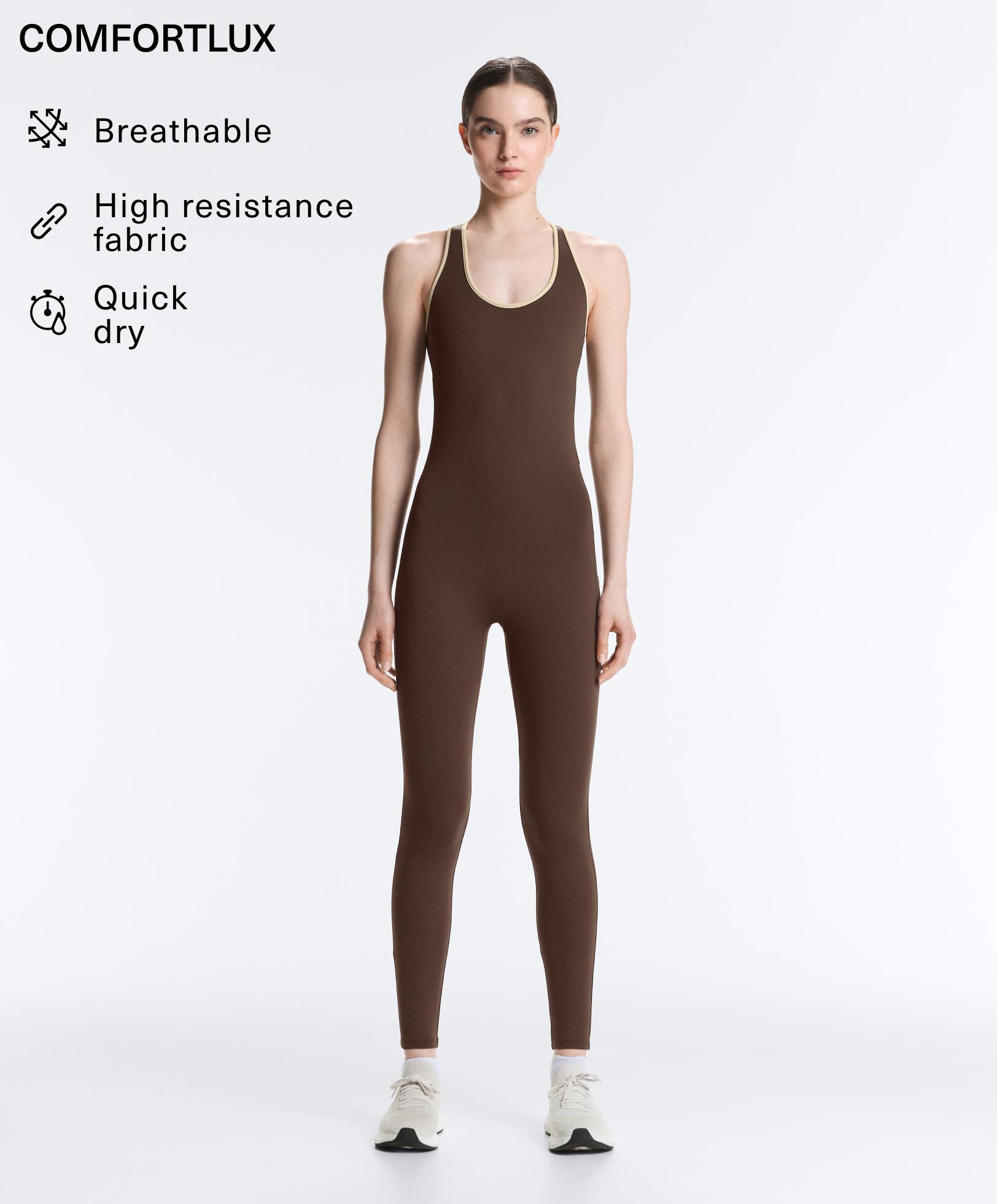 Comfortlux Piping long jumpsuit