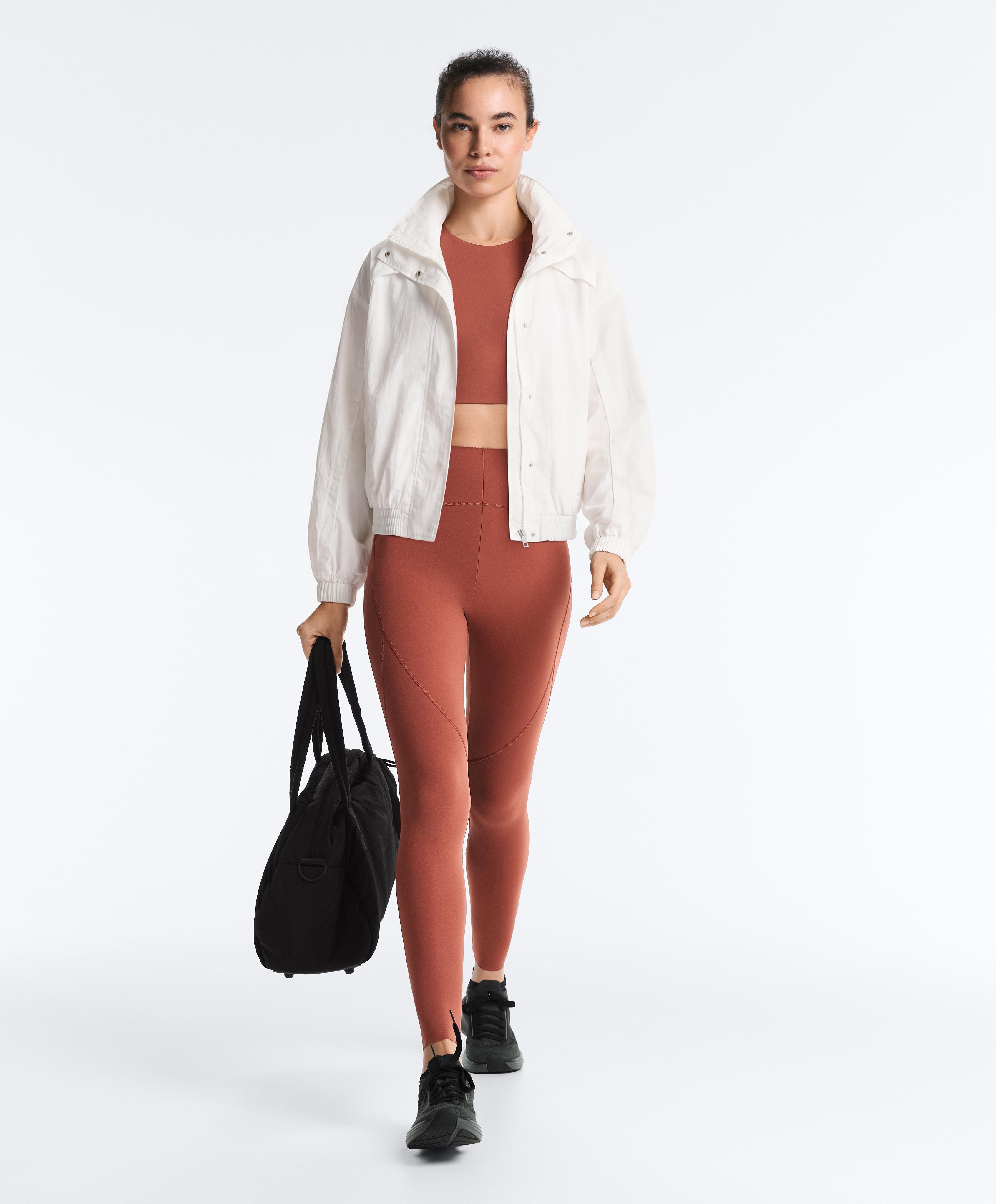 Light Touch crossover back tank top — WASHED TERRACOTTA