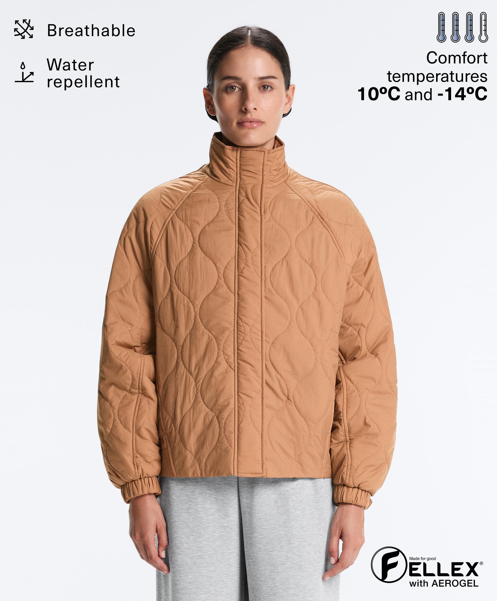 Water-repellent FELLEX® AEROGEL padded jacket
