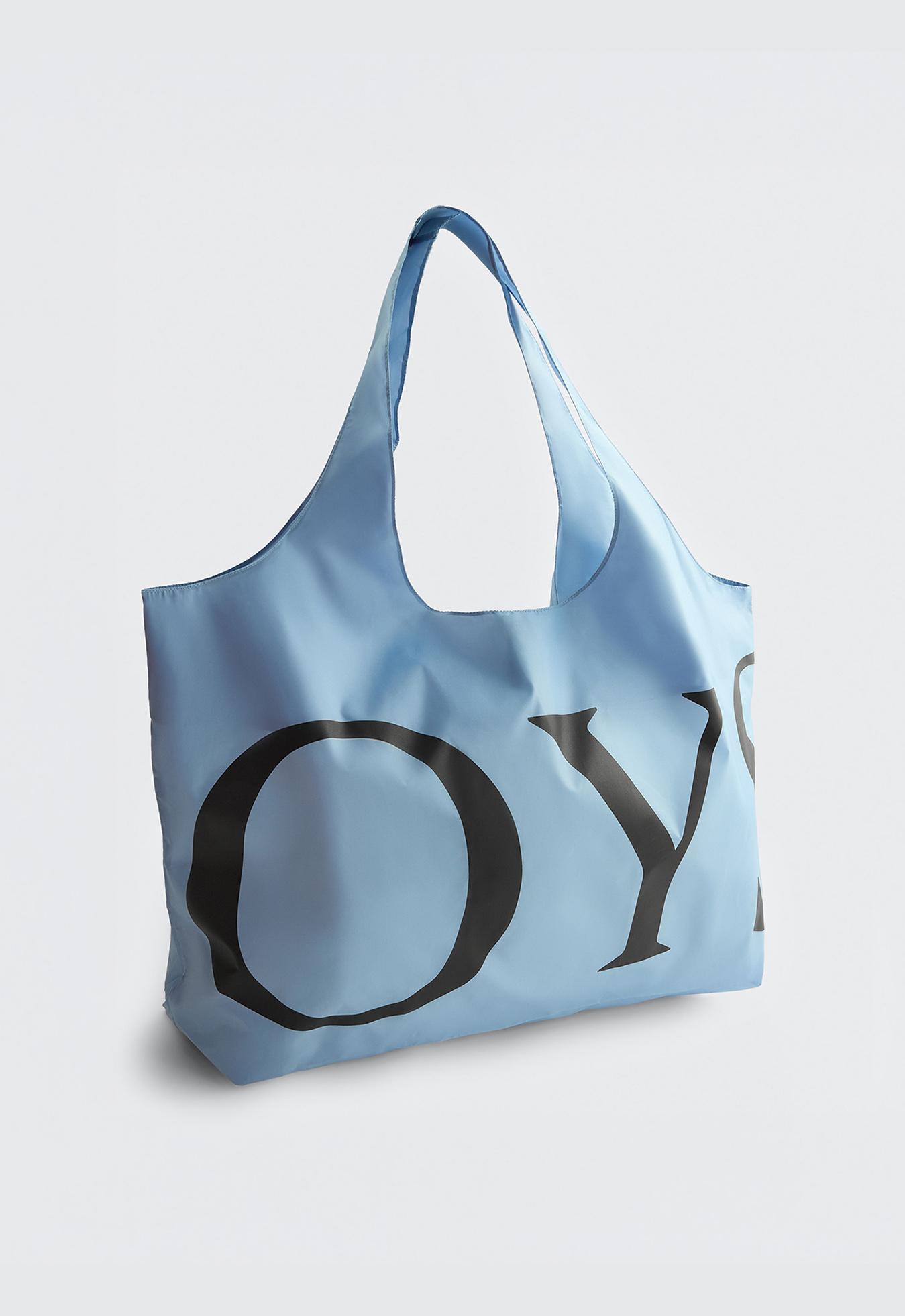 OYSHO Packable Bag — WASHED BLUE