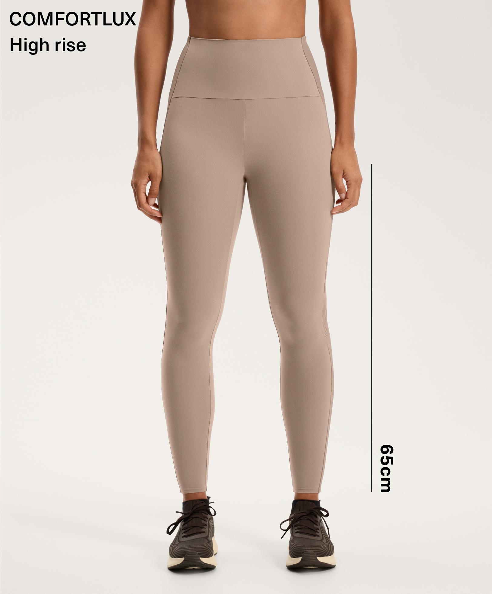 Leggings alla caviglia a vita alta Comfortlux a costine Leggings alla caviglia a vita alta Comfortlux a costine