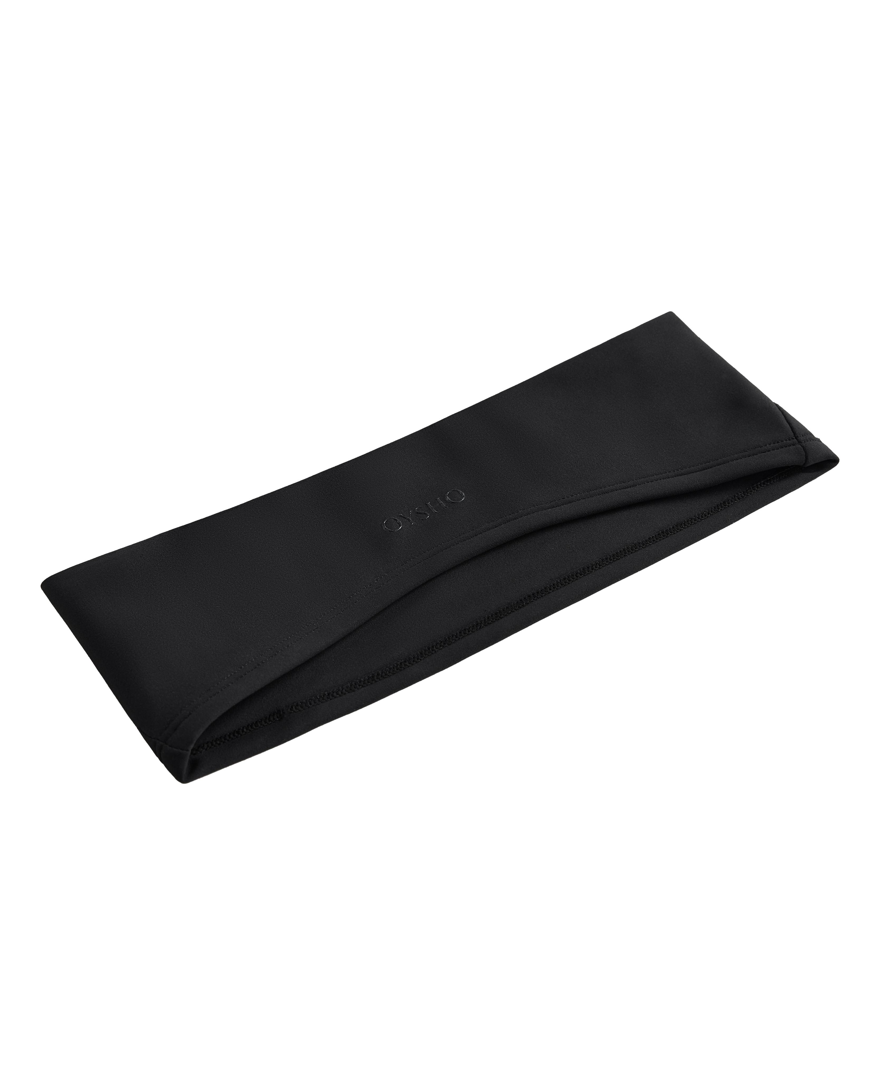 9 cm sports headband — BLACK