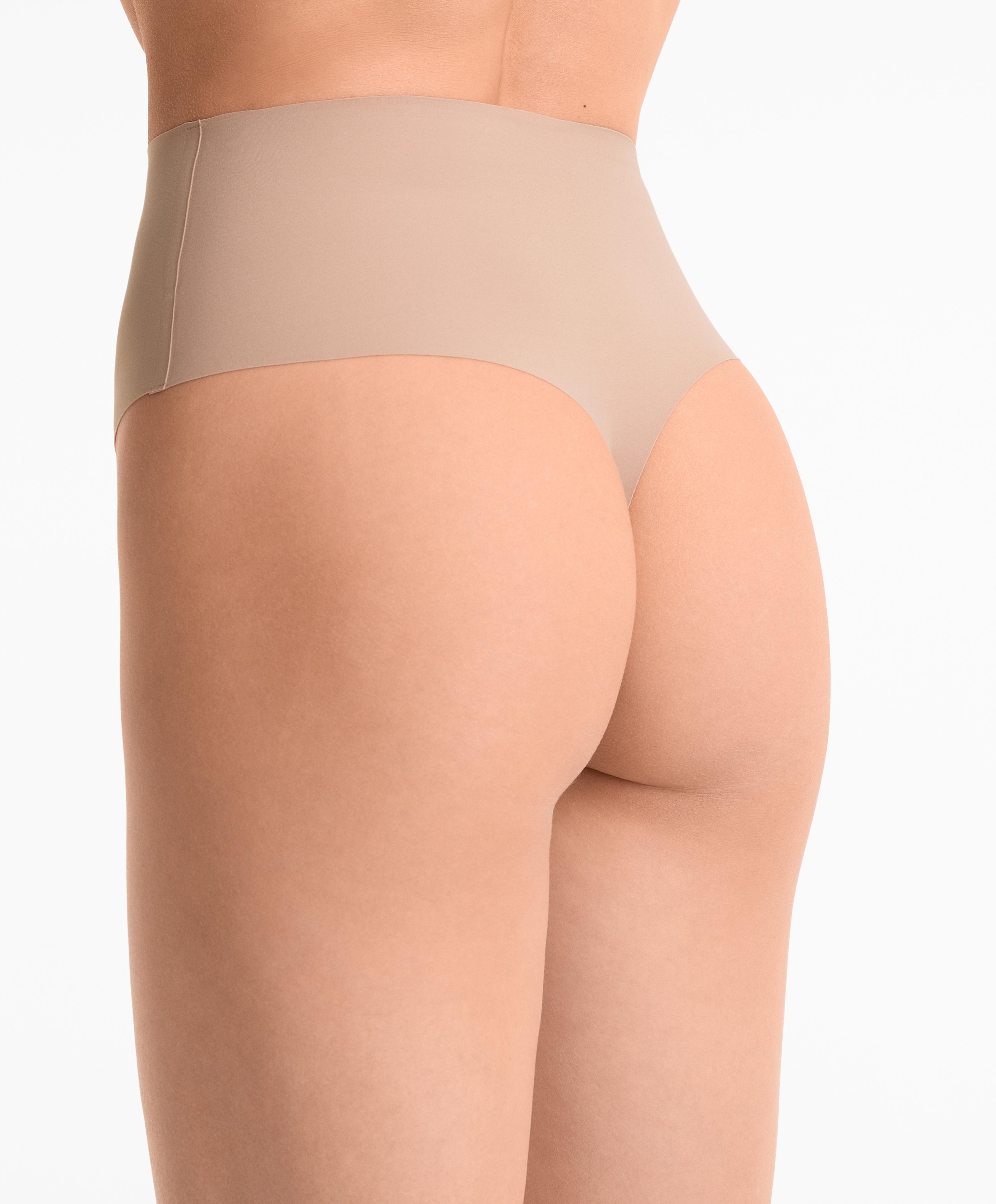 2 سروال عالي ثونغ غير مرئي ممزوج بالبولي أميد بتدعيم متوسط - تخفيضات 2 سروال عالي ثونغ غير مرئي ممزوج بالبولي أميد بتدعيم متوسط - تخفيضات