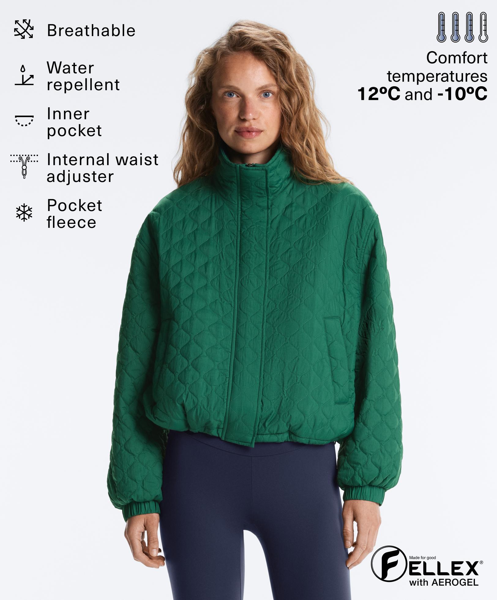Short FELLEX® AEROGEL padded jacket
