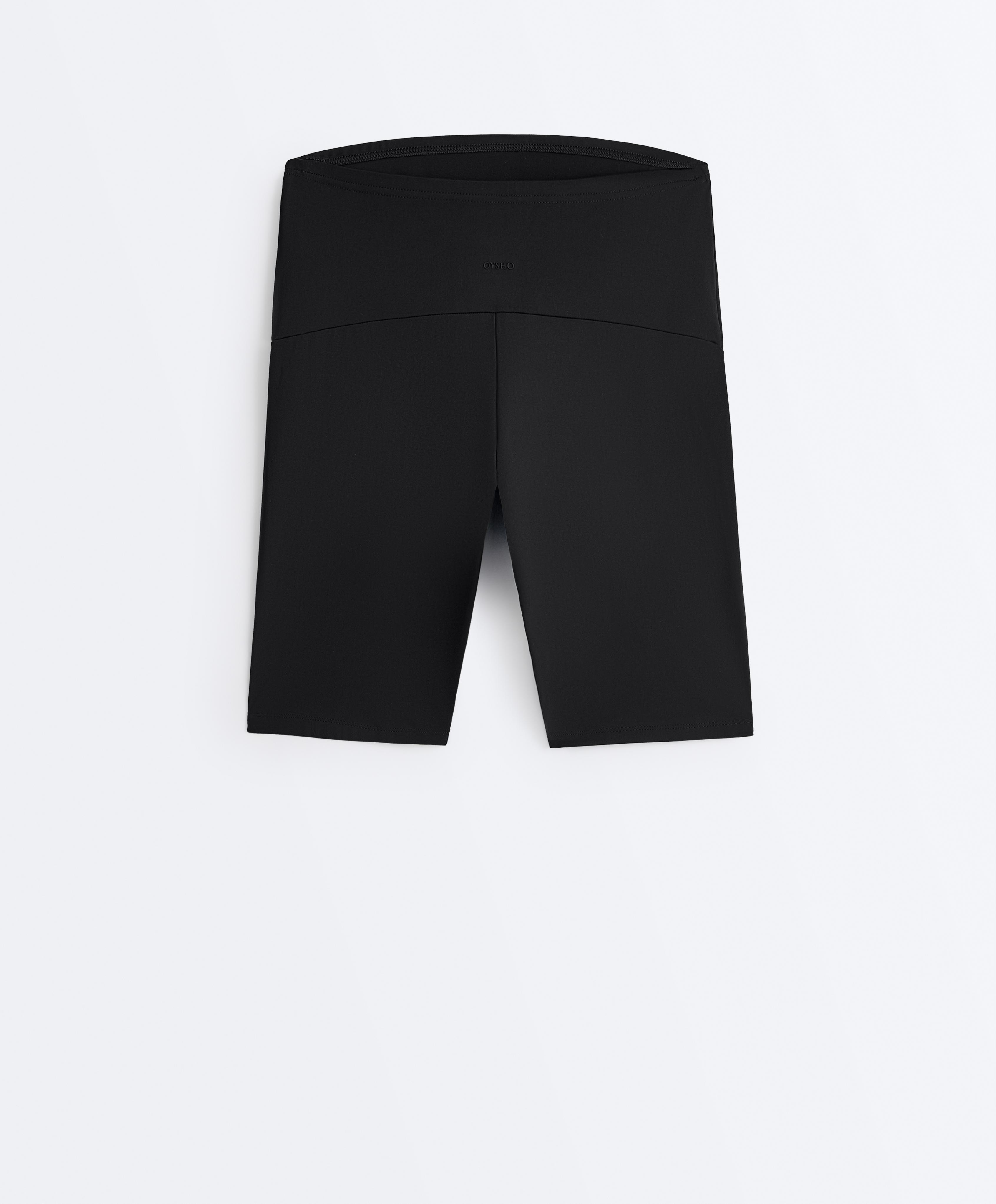 Maternity Comfortlux 20cm cycle leggings — BLACK