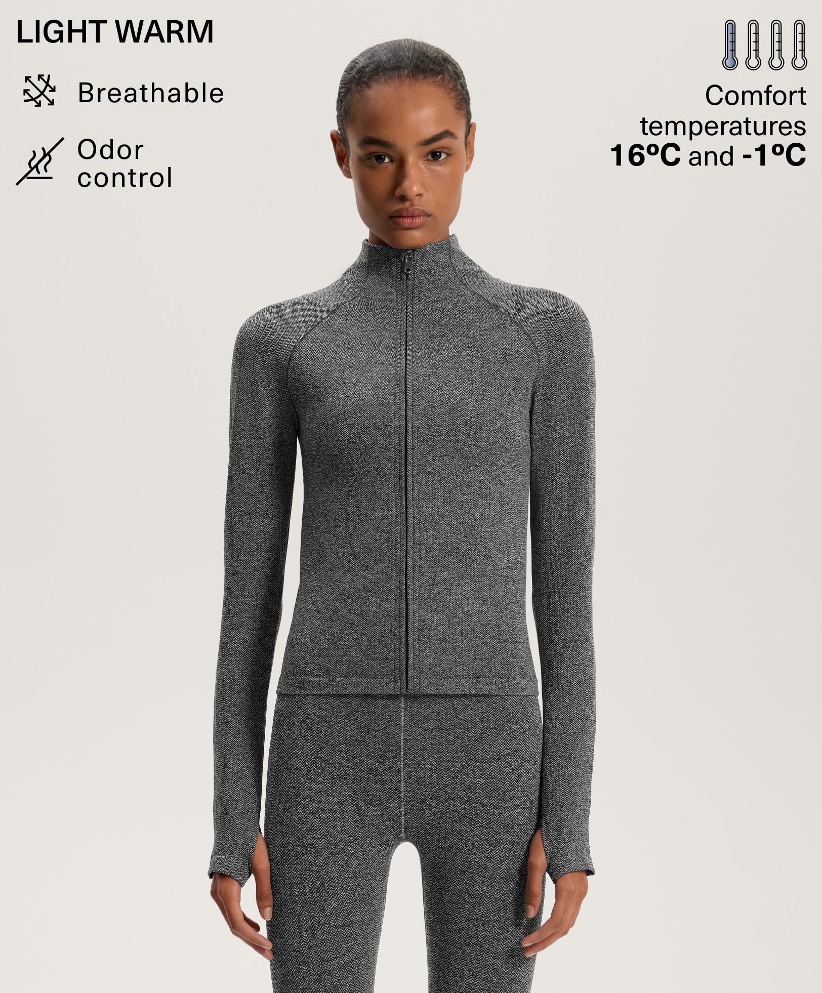 Veste technique light warm seamless
