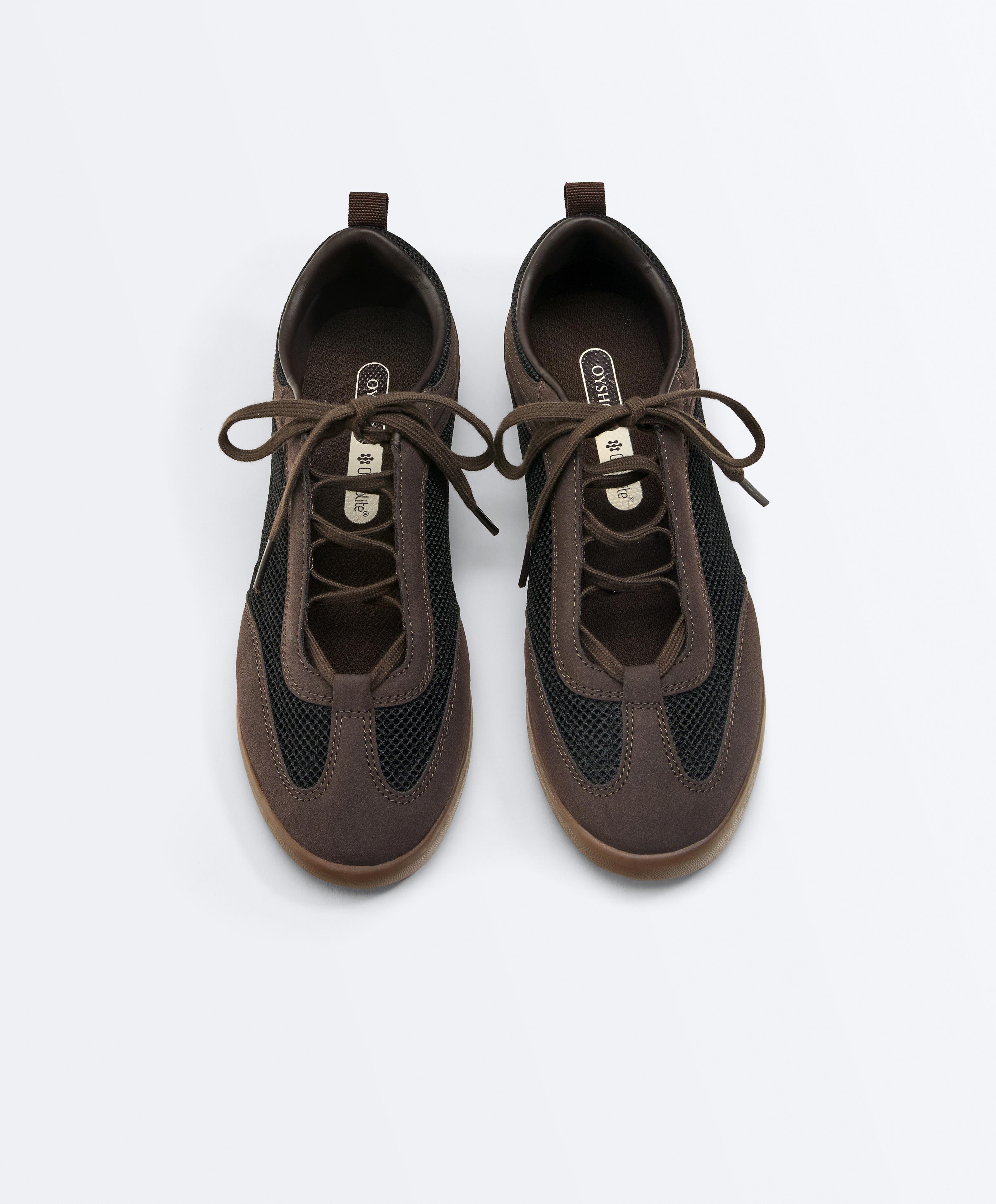Zapatilla de deporte combinada rejilla