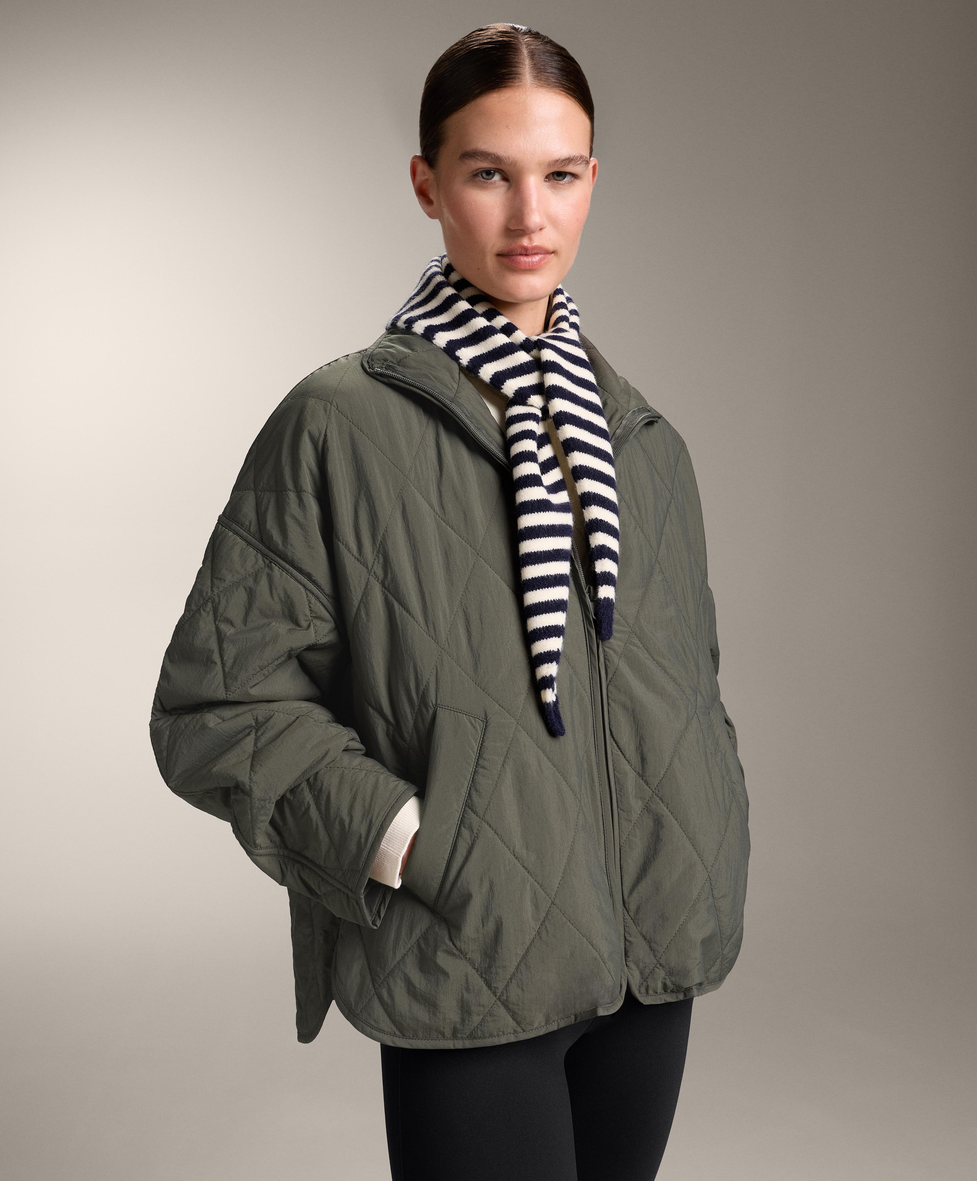 Striped knit bandana