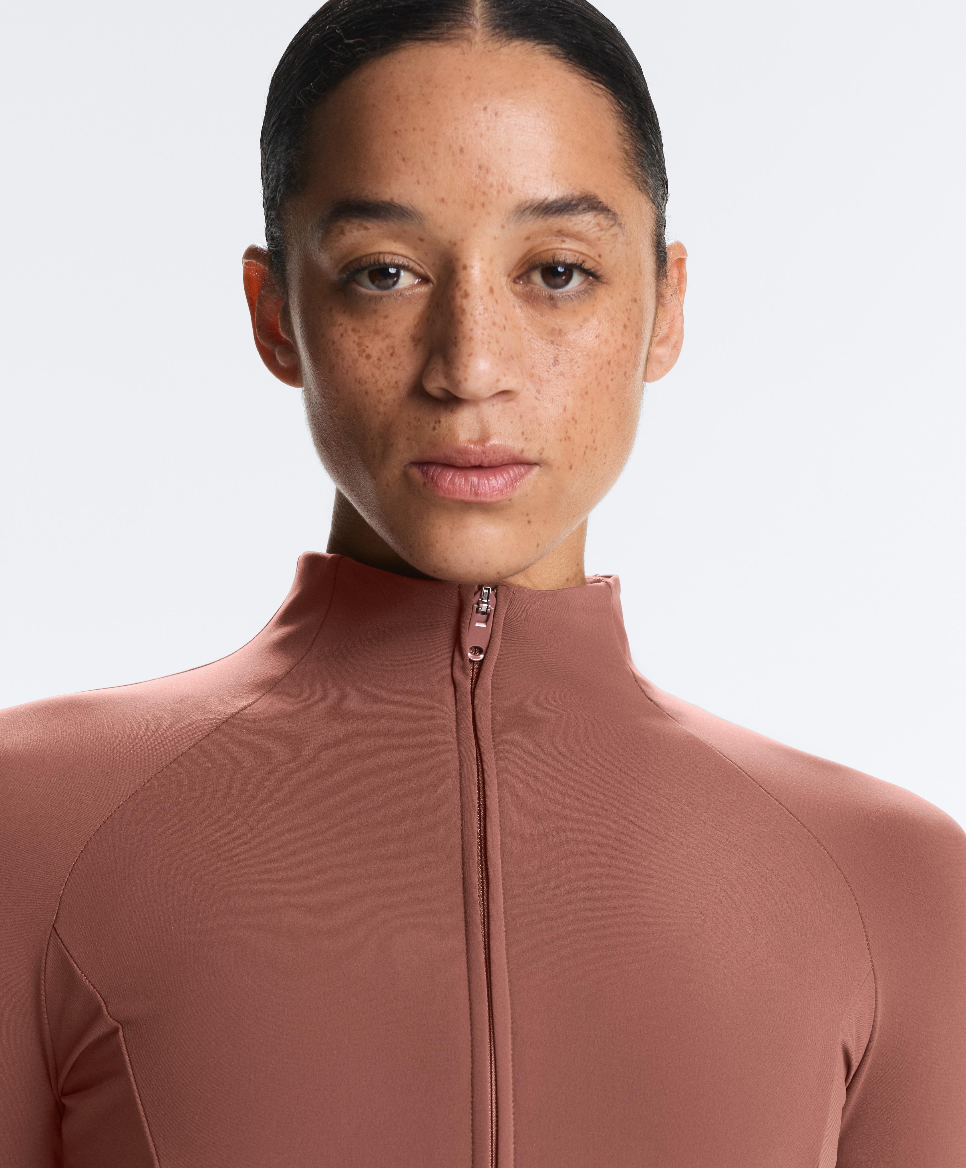 Light warm technical jacket — MAHOGANY