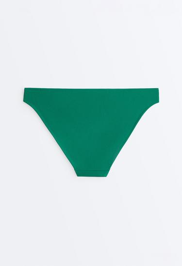 Piqué classic bikini briefs — PALE EMERALD 8