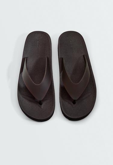 Platform beachwear sandals — BROWN 3