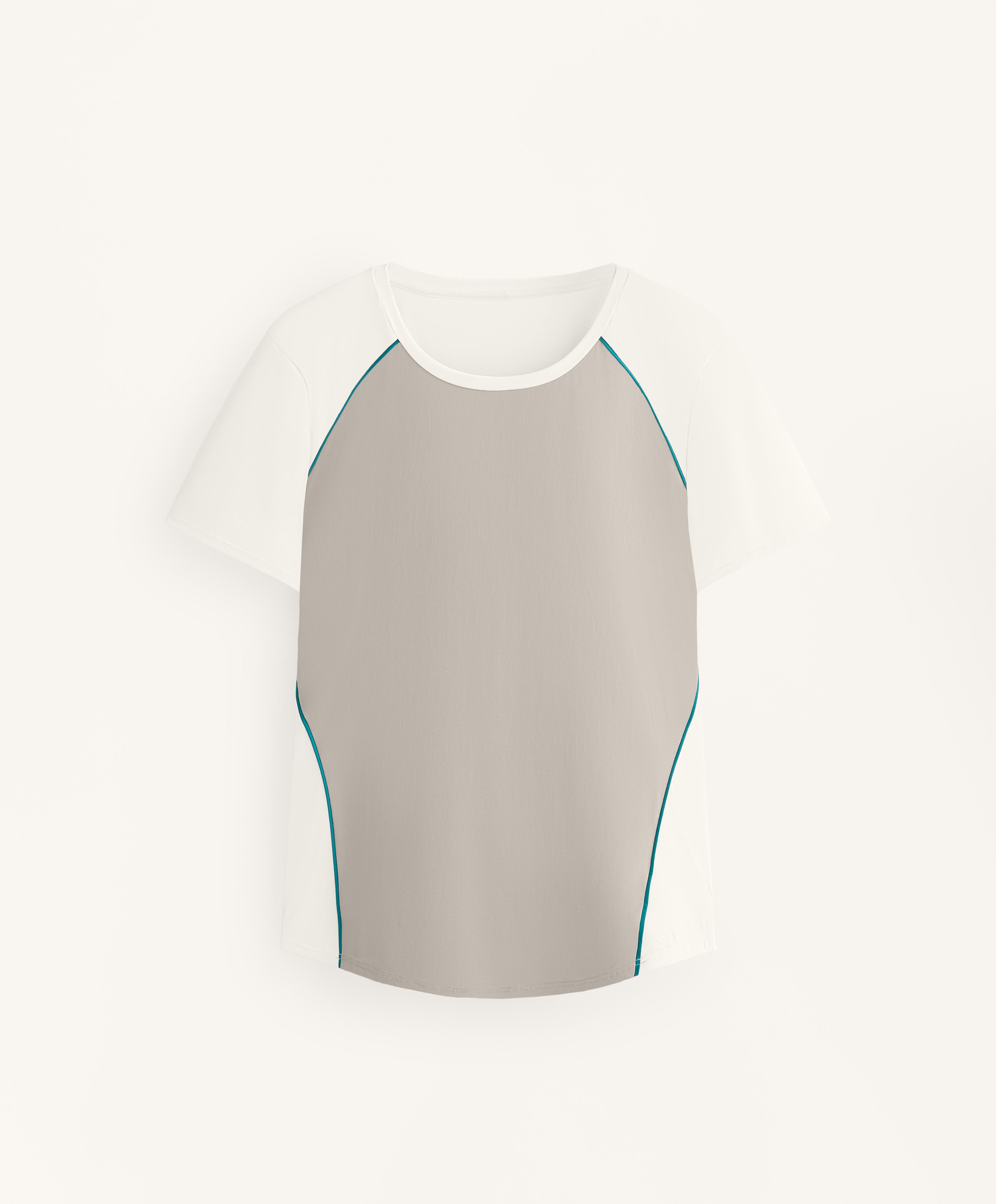 Short-sleeved technical line T-shirt