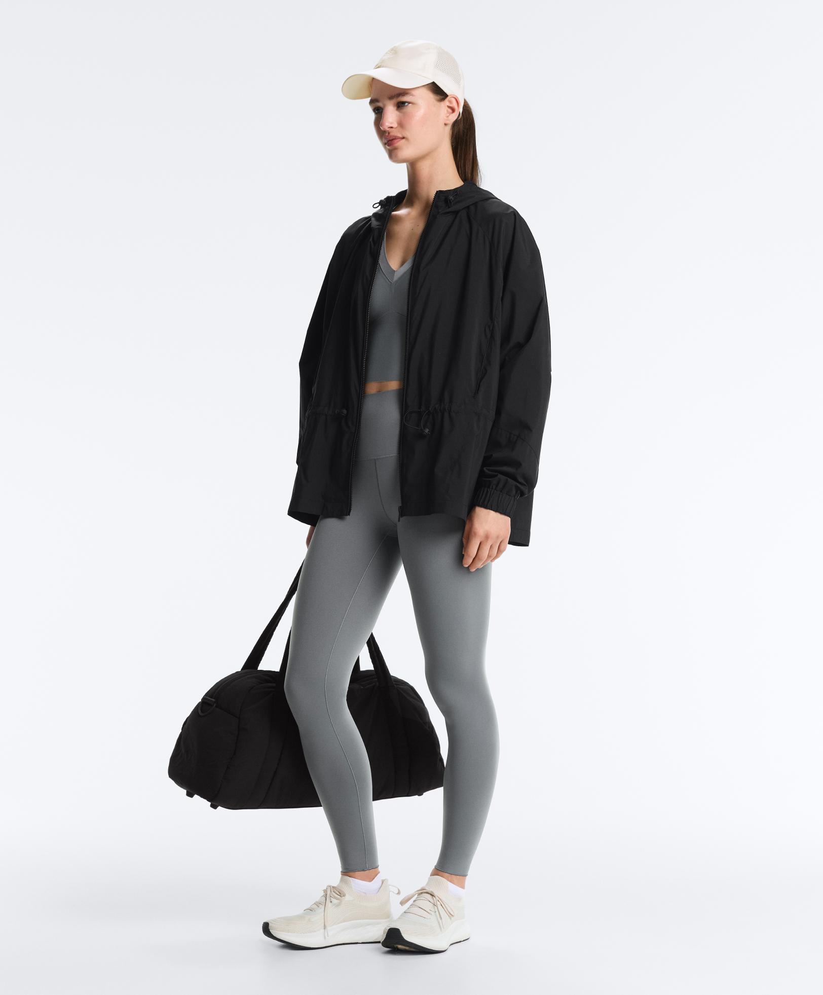 Water-repellent jacket — BLACK