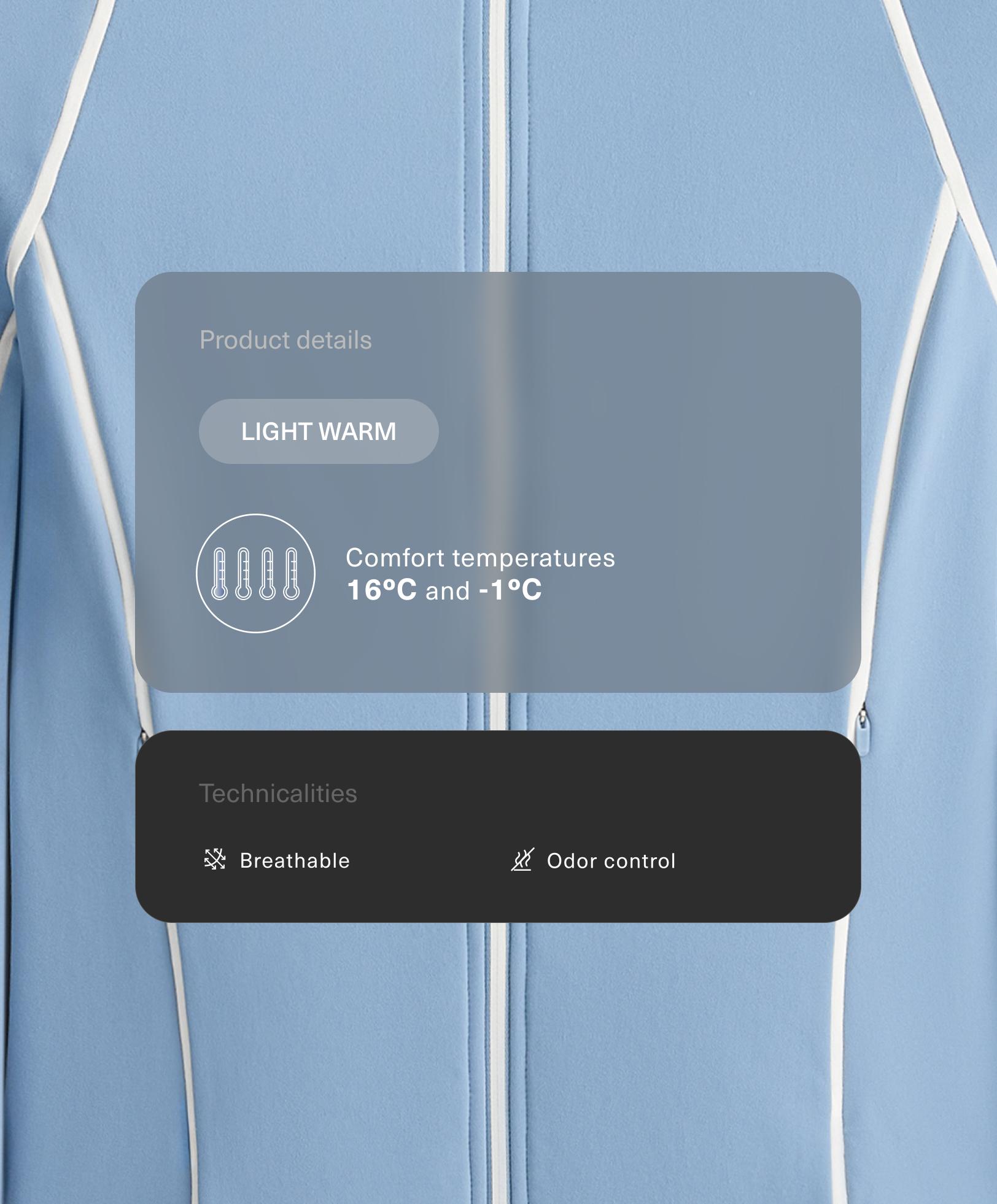 Teknisk jacka light warm piping Teknisk jacka light warm piping