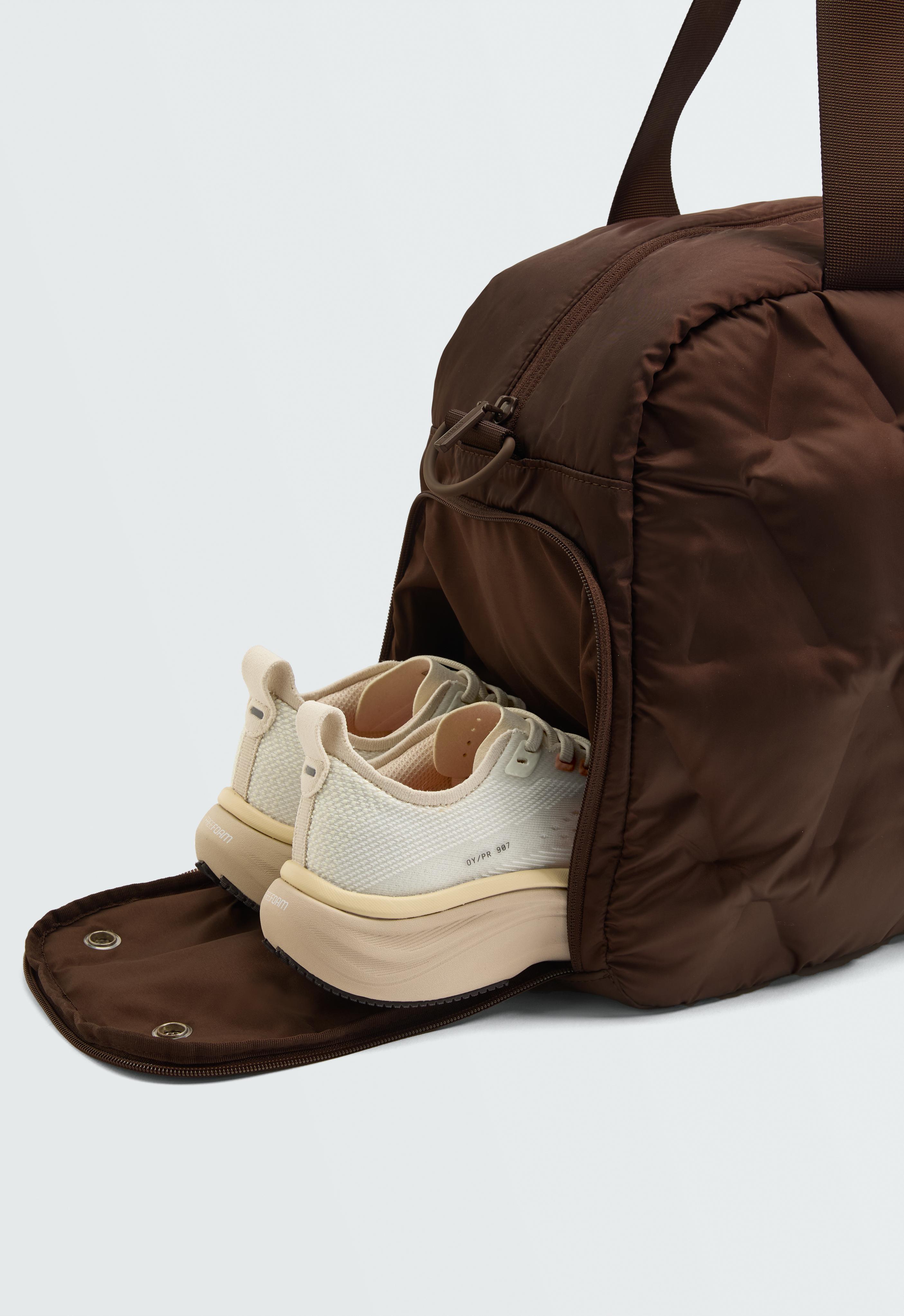 Padded technical sports bag — CHOCOLATE      
