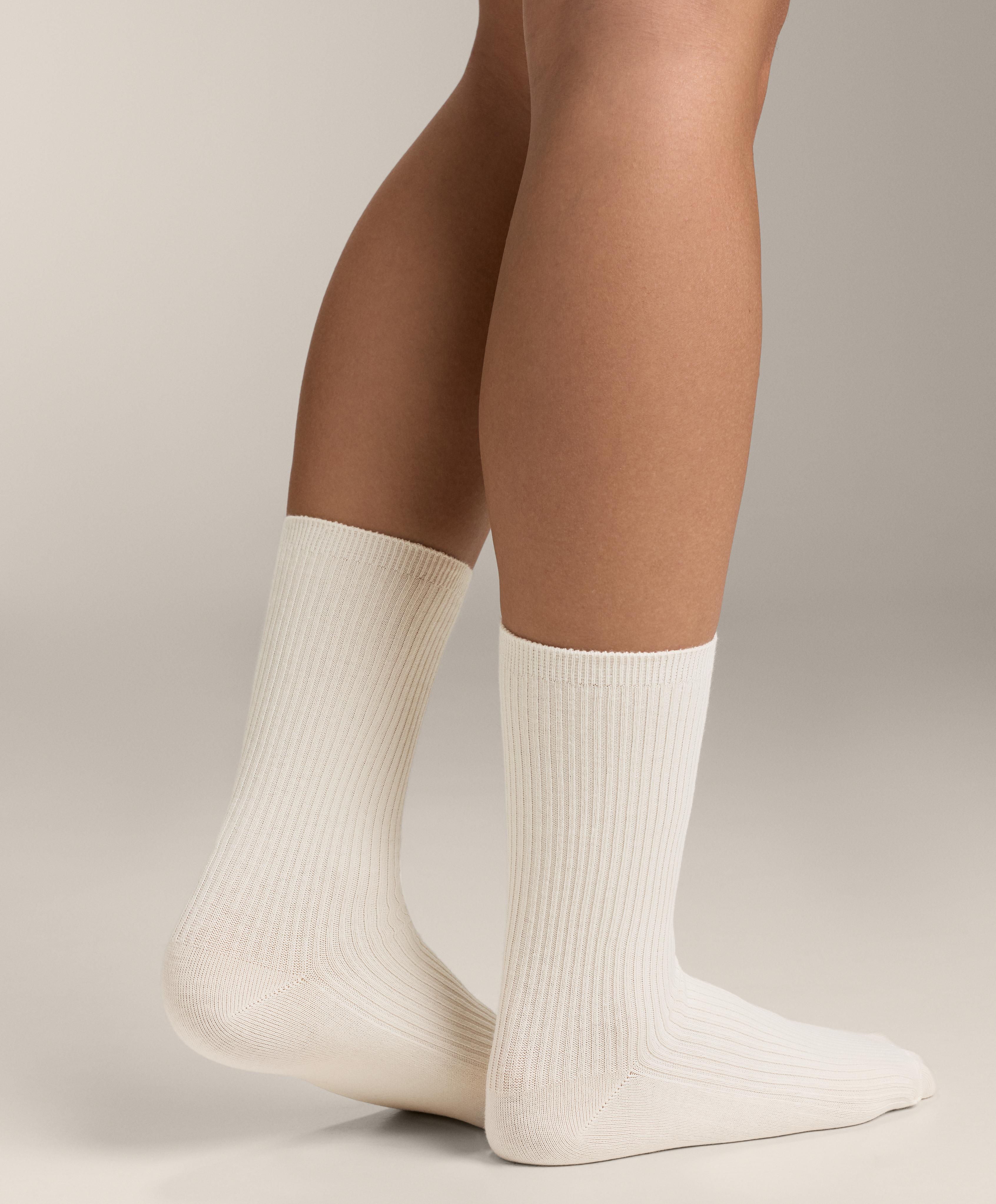 5 pairs of cotton blend classic socks — BRIGHT RED