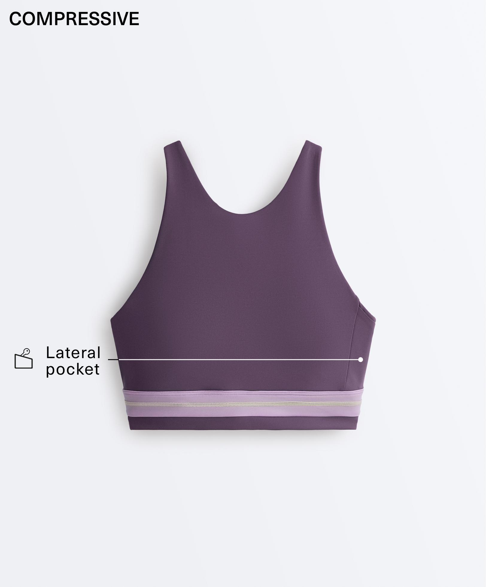 Compressive halterneck tank top Compressive halterneck tank top