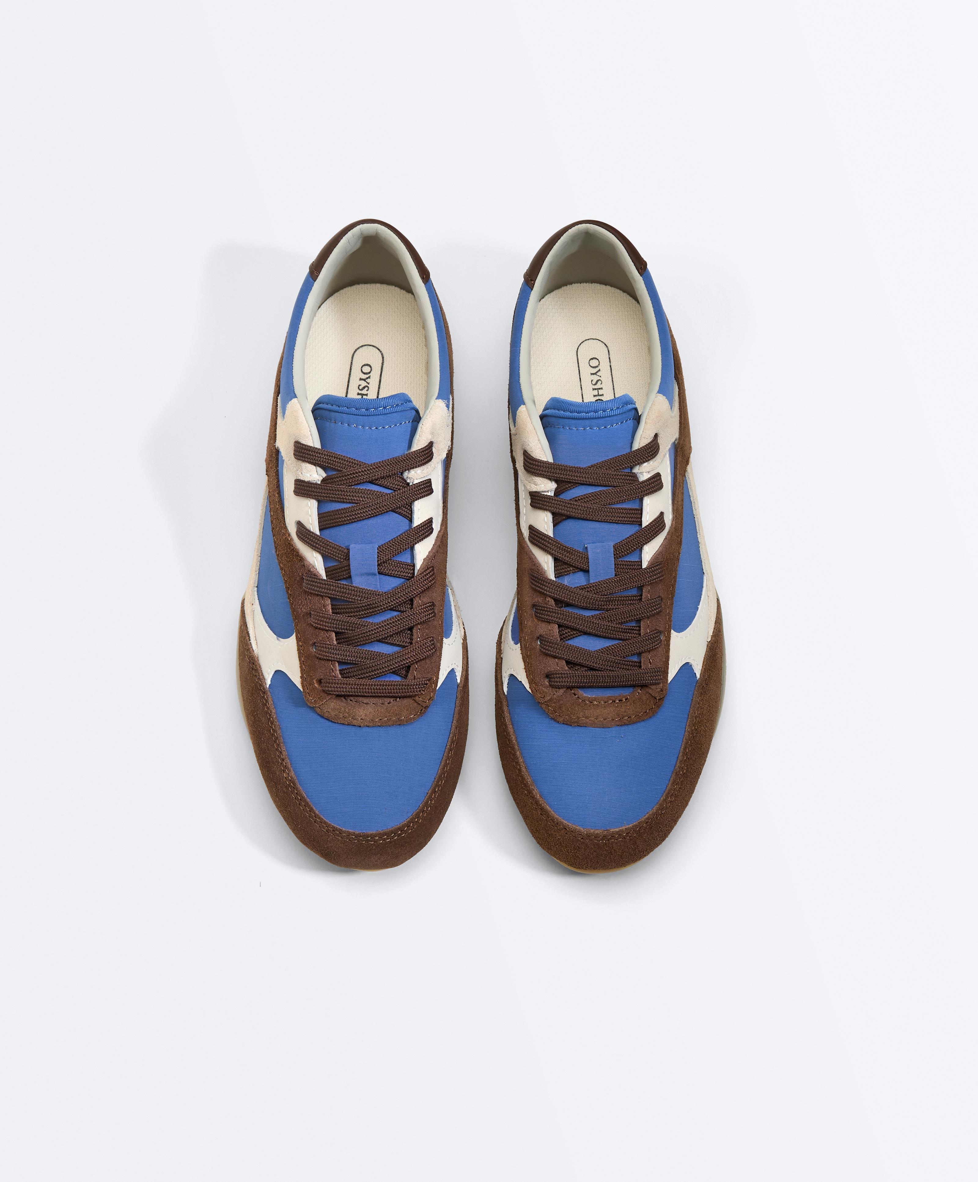 Retro-style trainers — BLUE