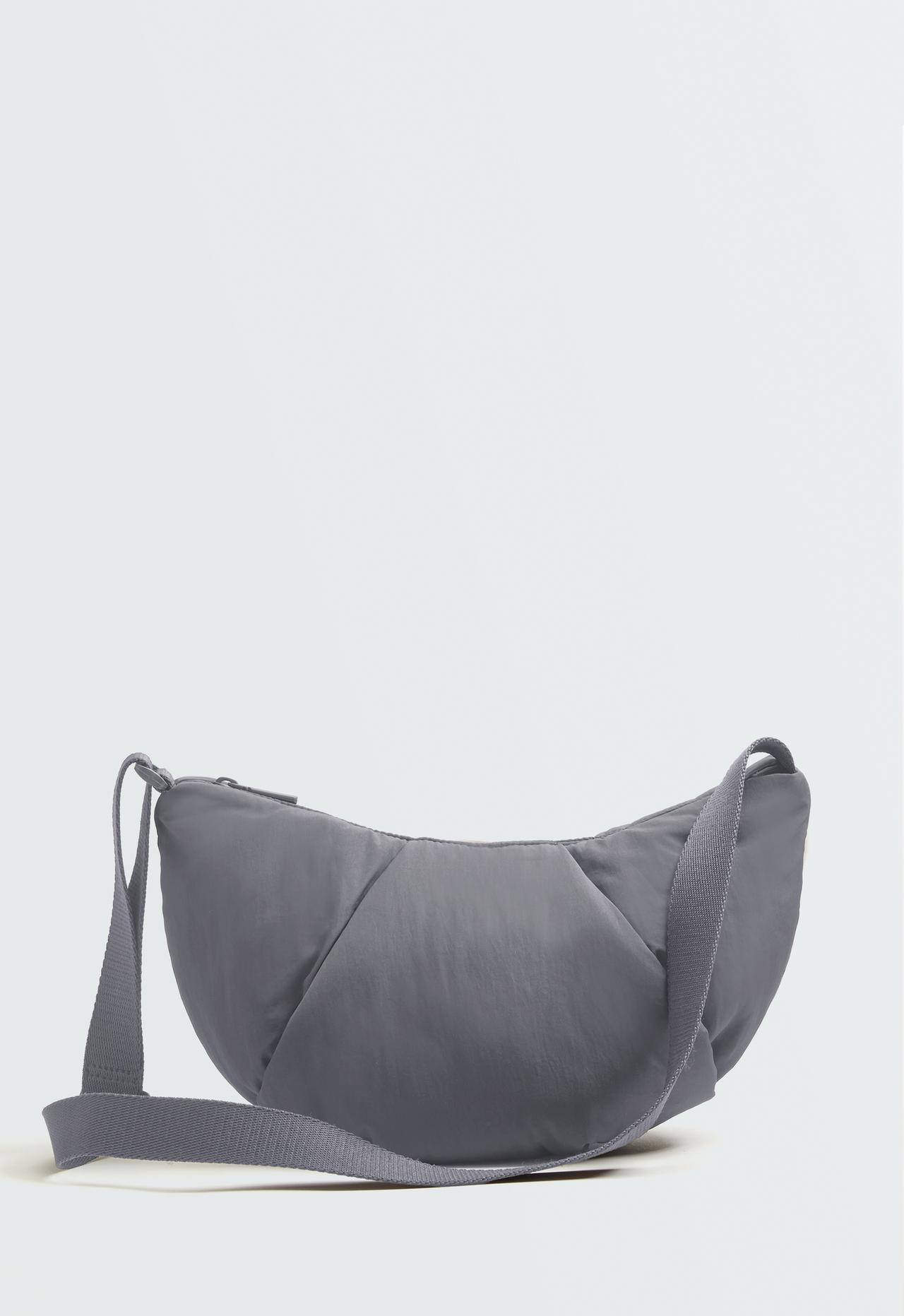 Quilted crossbody bag — GREY