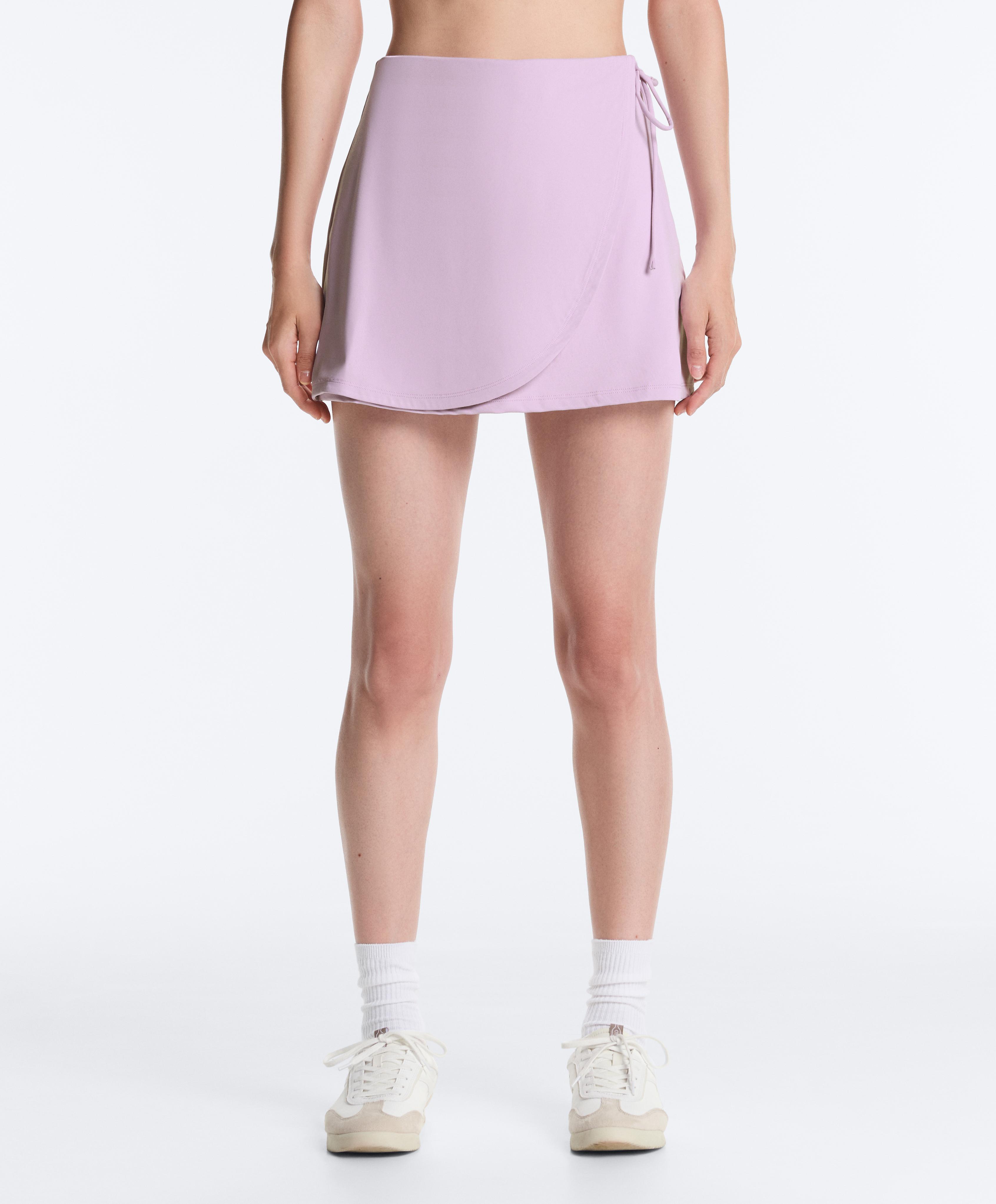 Comfortlux wrap skirt — LILAC