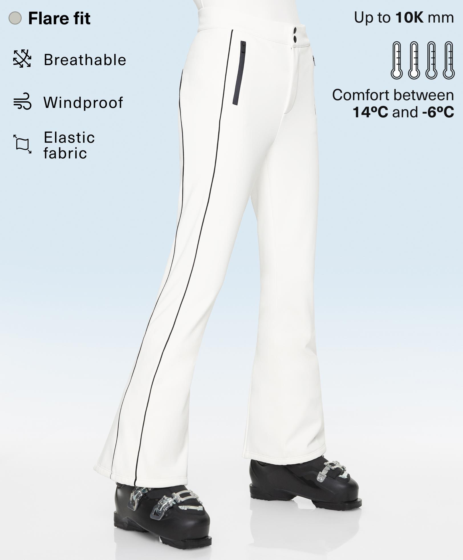 SKI 10K flare trousers with piping SKI 10K flare trousers with piping