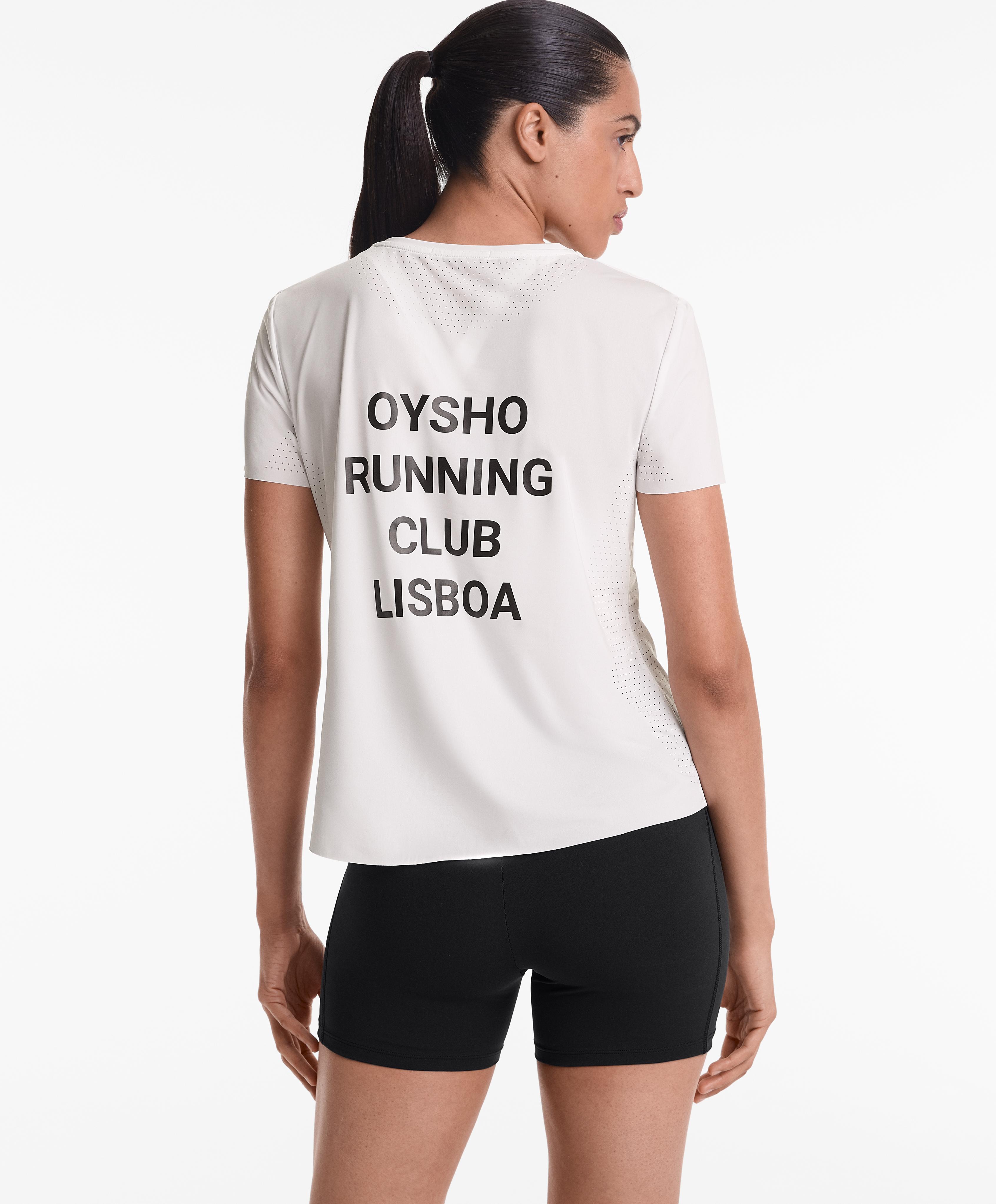 T-shirt à manches courtes technique ajusté Running Club Lisboa T-shirt à manches courtes technique ajusté Running Club Lisboa