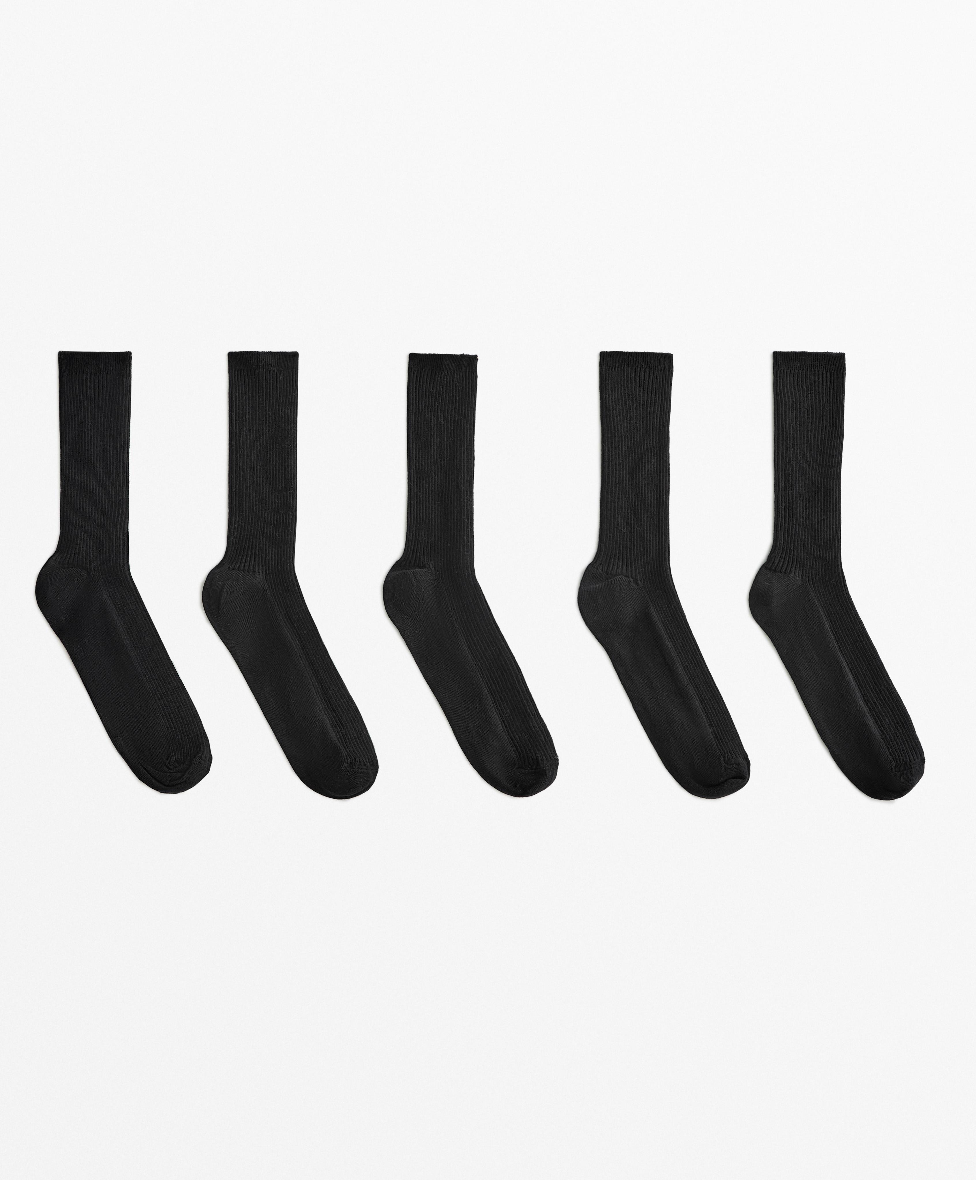 5 pairs of cotton blend classic socks