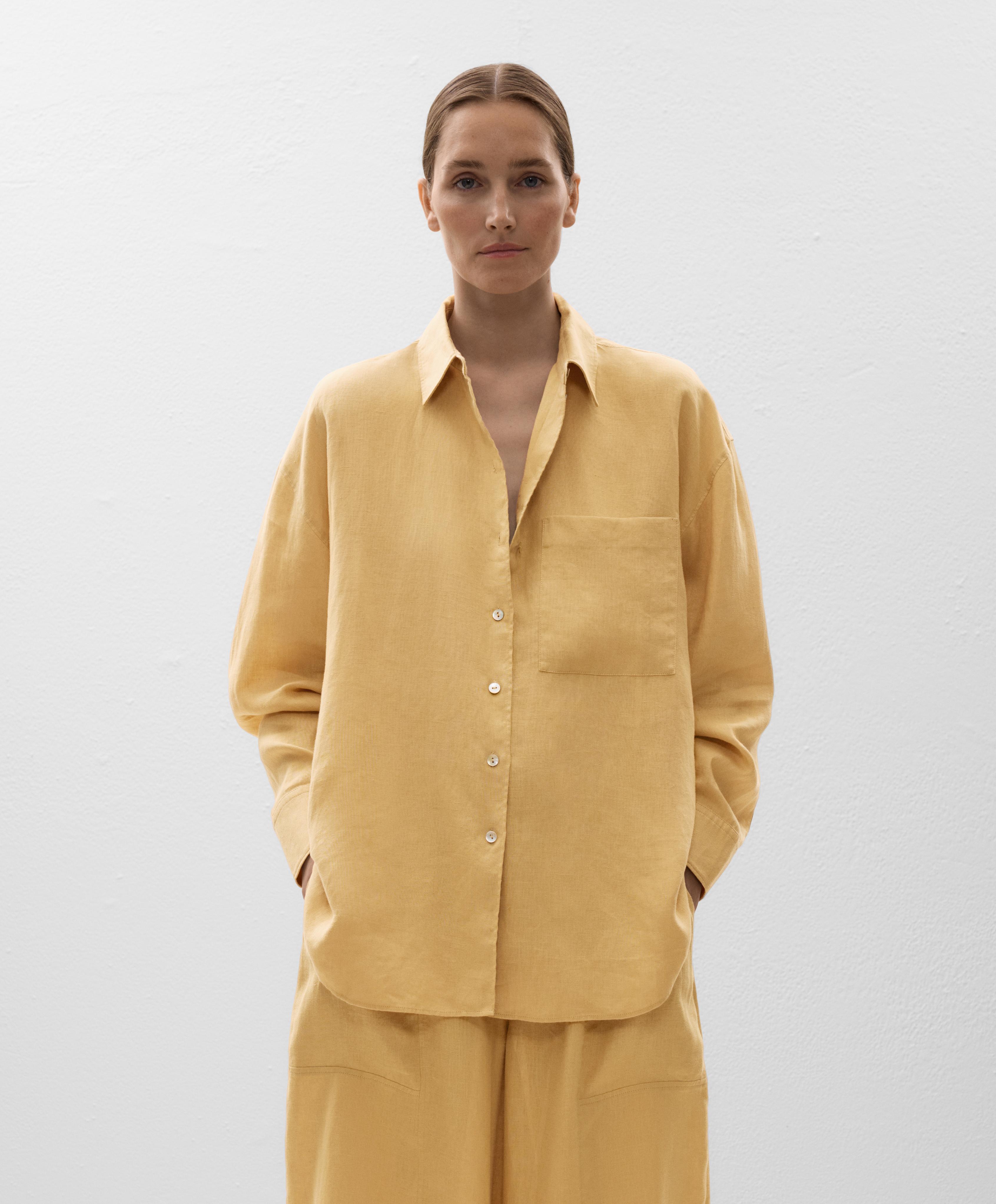 Chemise relaxed 100 % lin Chemise relaxed 100 % lin