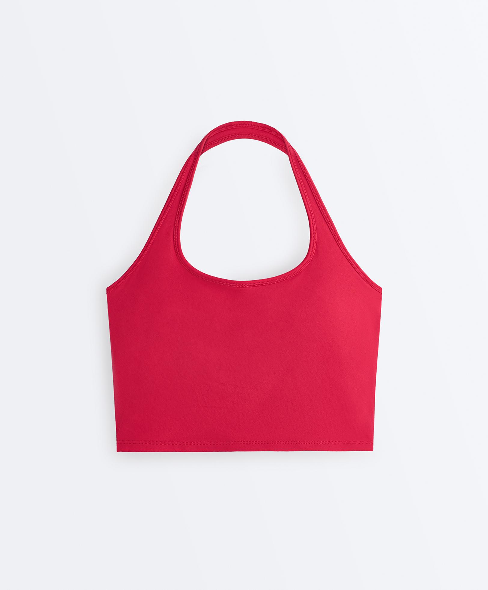 Evermove halter tank top — RED