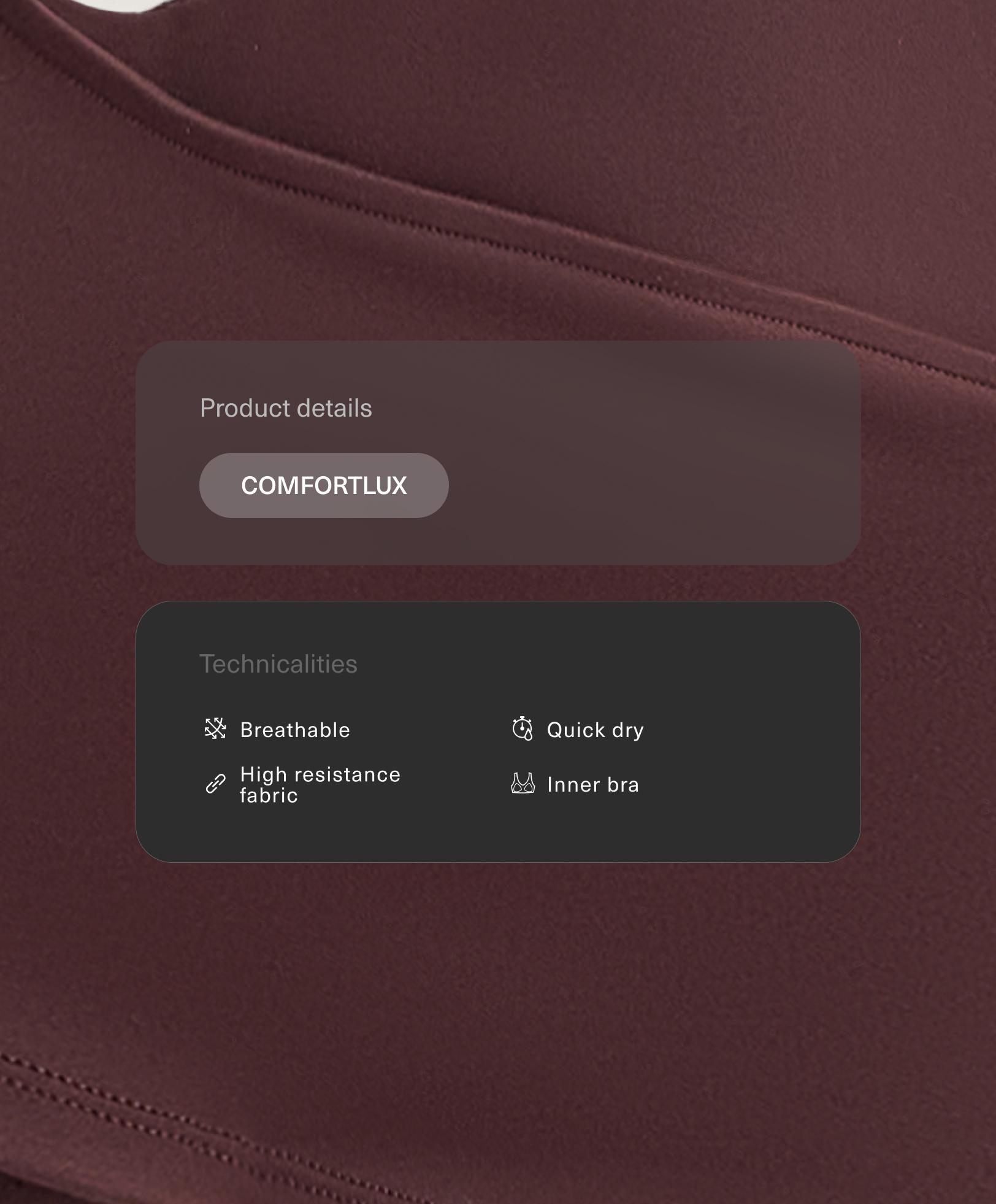 Comfortlux cross-over Tank top - Sale