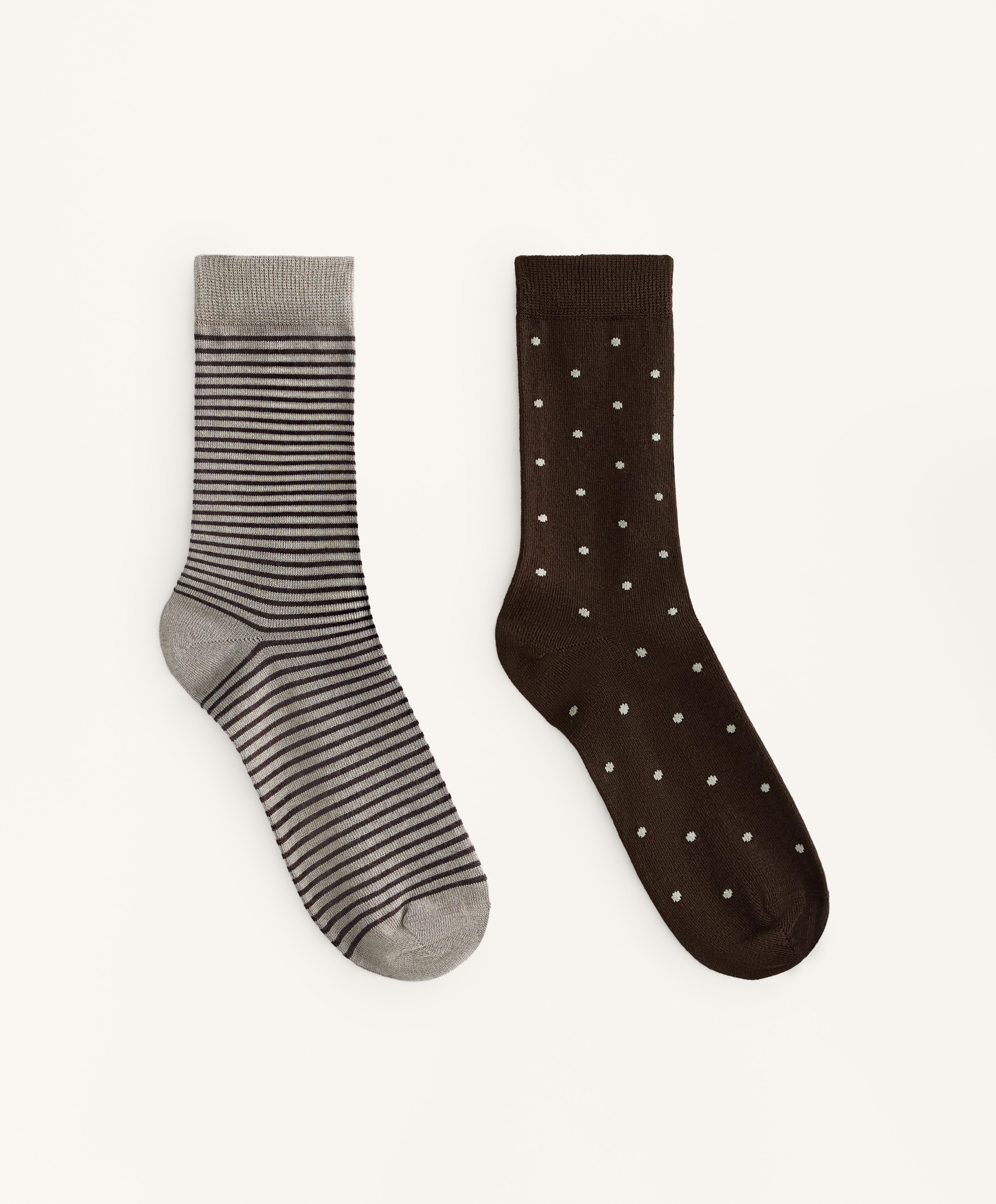 2 Paar Classic-Socken aus 55 % Modal und 10 % Cashmere