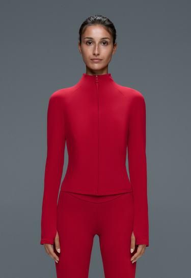 Light warm technical jacket — STRAWBERRY 3