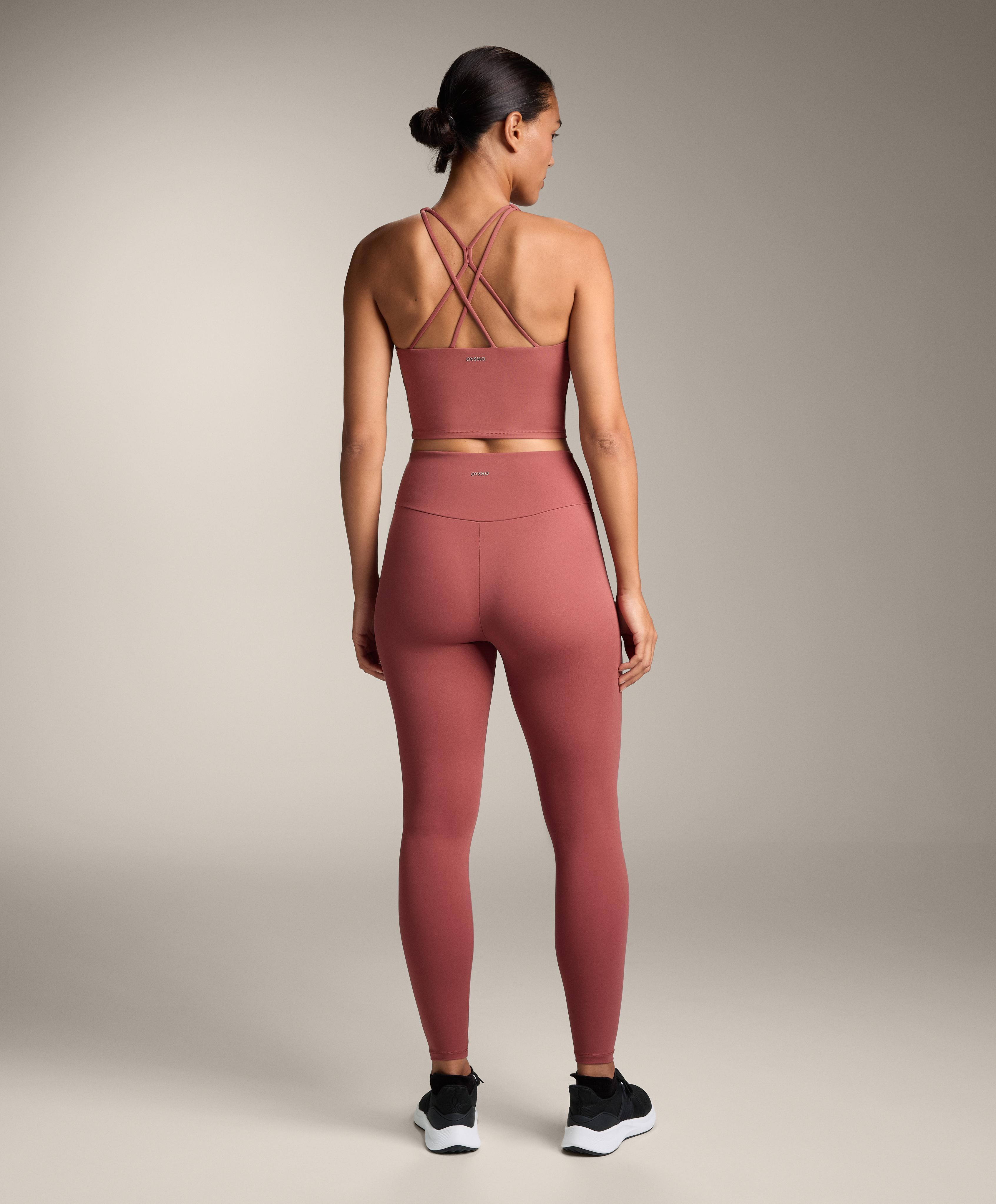 Total look comfortlux high rise Comfortlux rose avec tank top