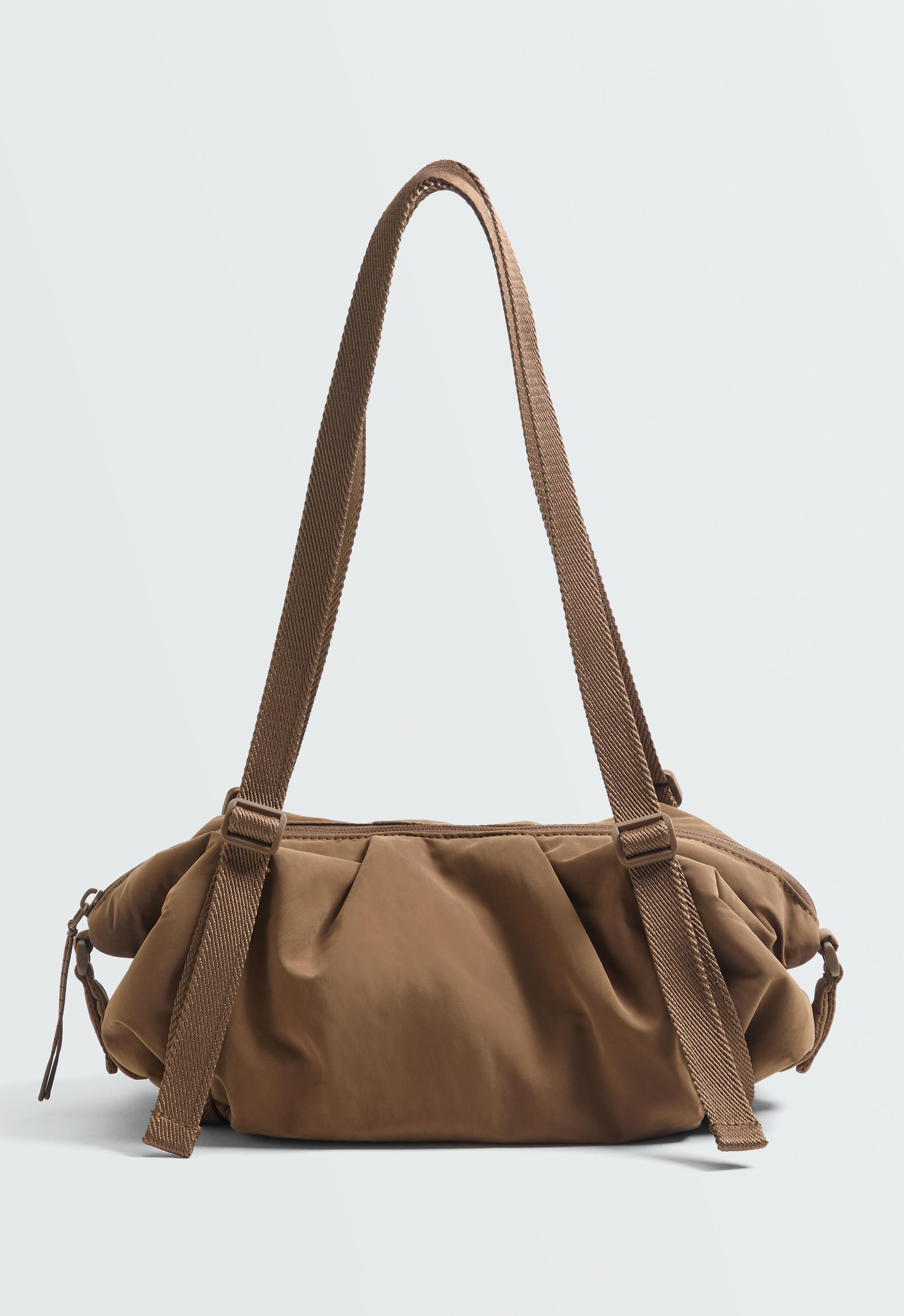 Mini crossbody bag — BROWN
