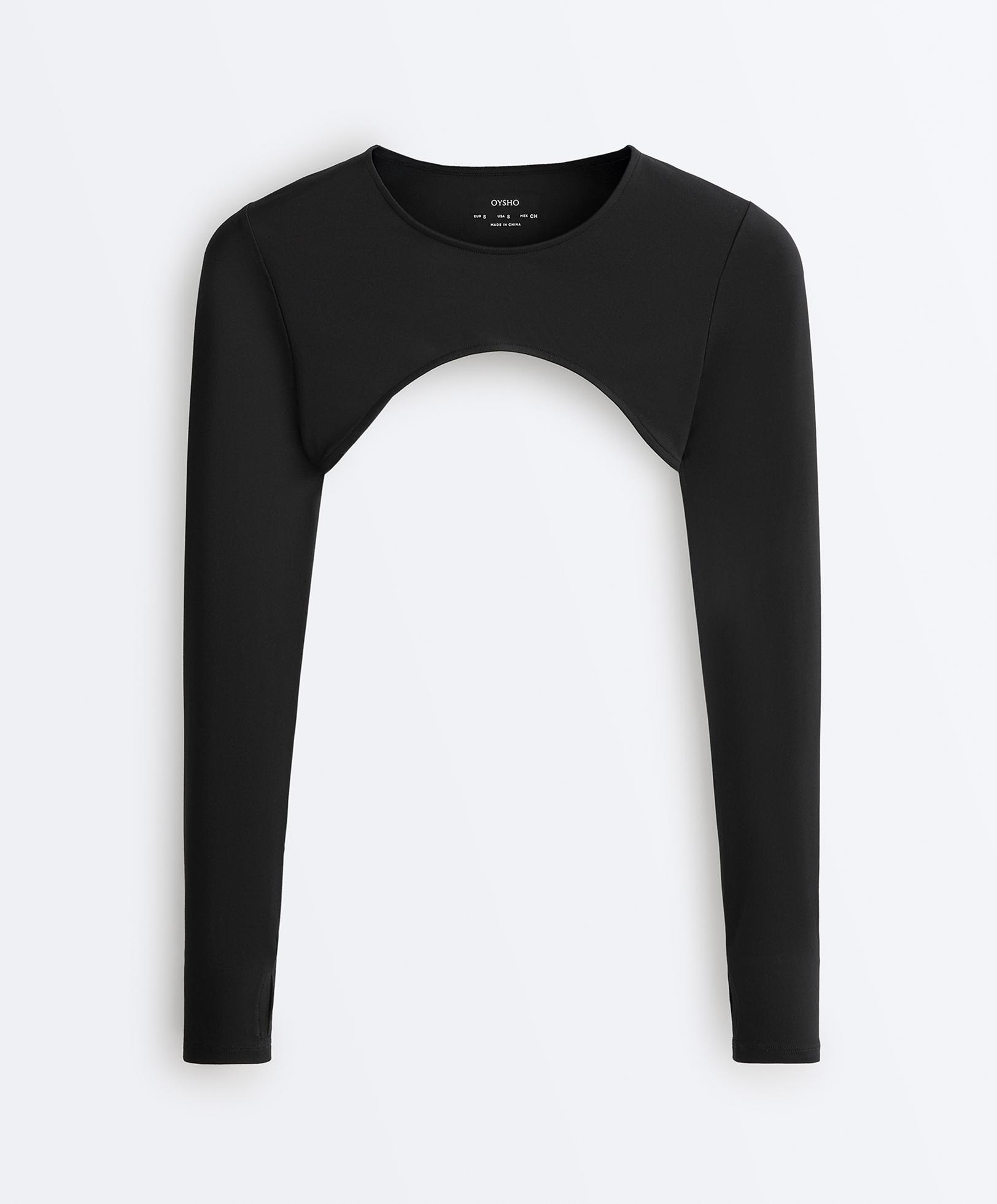 Comfortlux long-sleeved sleeves — BLACK